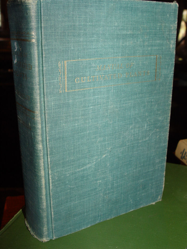 Manual Of Cultivated Plants,1977 by L.
                          Bailey