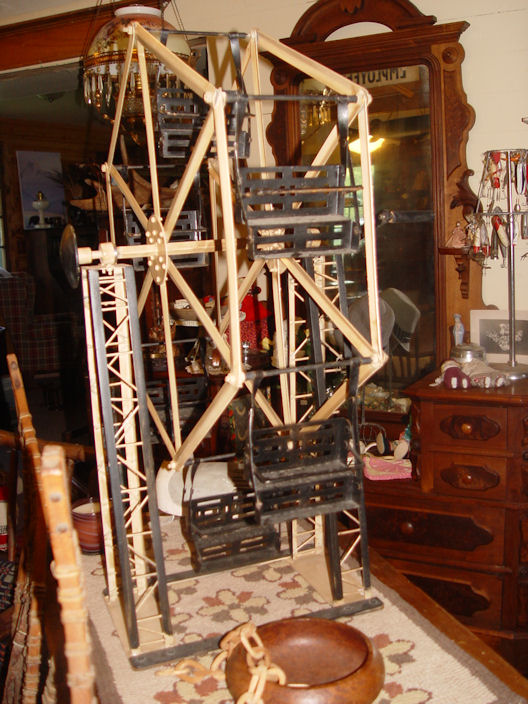 Vintage Steel Ferris Wheel
              Carnival Ride Model