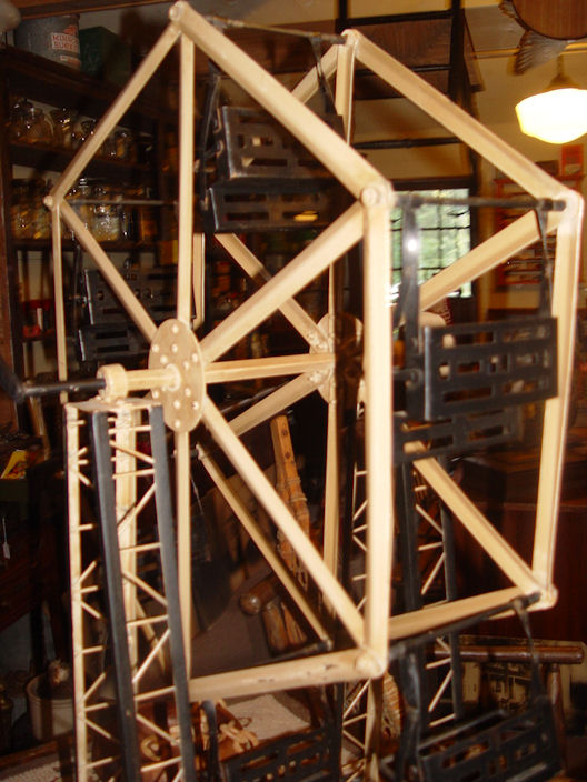 Vintage Steel Ferris Wheel
              Carnival Ride Model