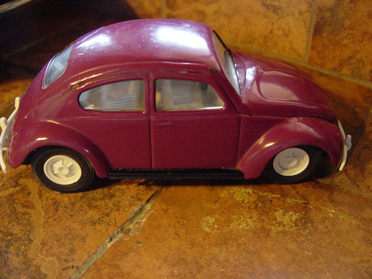 TONKA
                          Volkswagen Beetle Bug 1960's Rare Purple
                          Color!