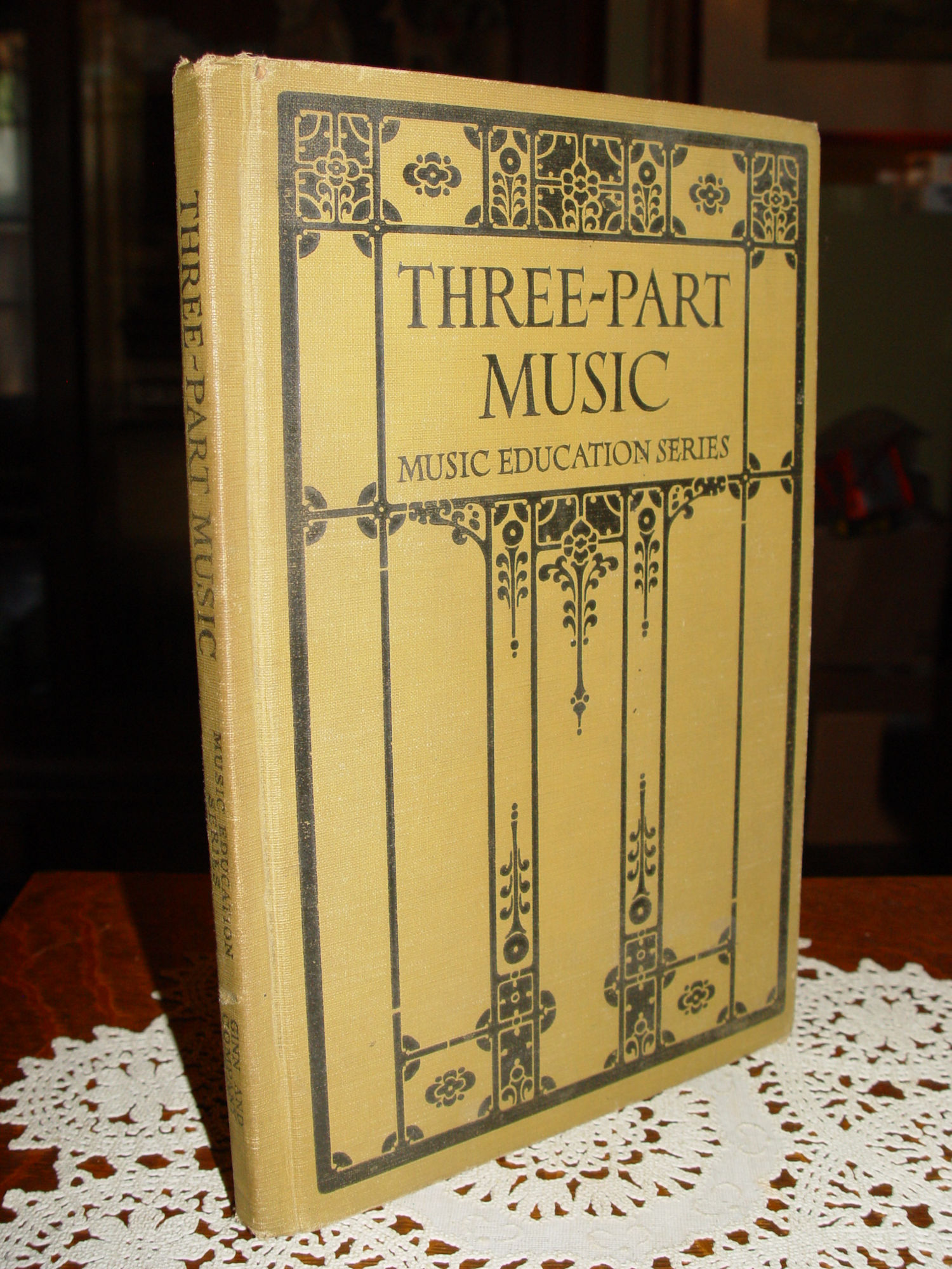 1925 Three-Part Music, Music Education
                        Series; Ginn and Co.