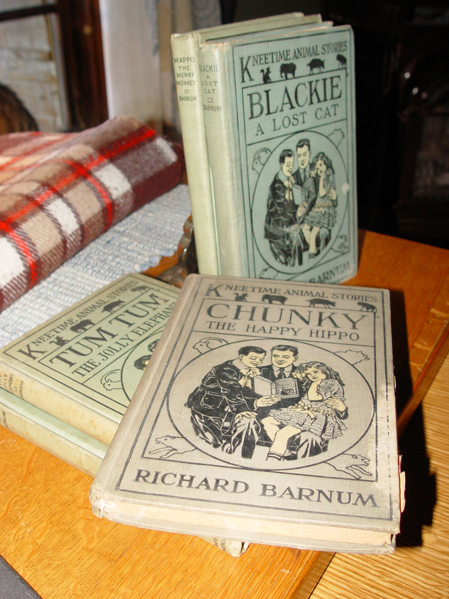 Antique Kneetime Animal Stories, Set of 5
books Richard Barnum