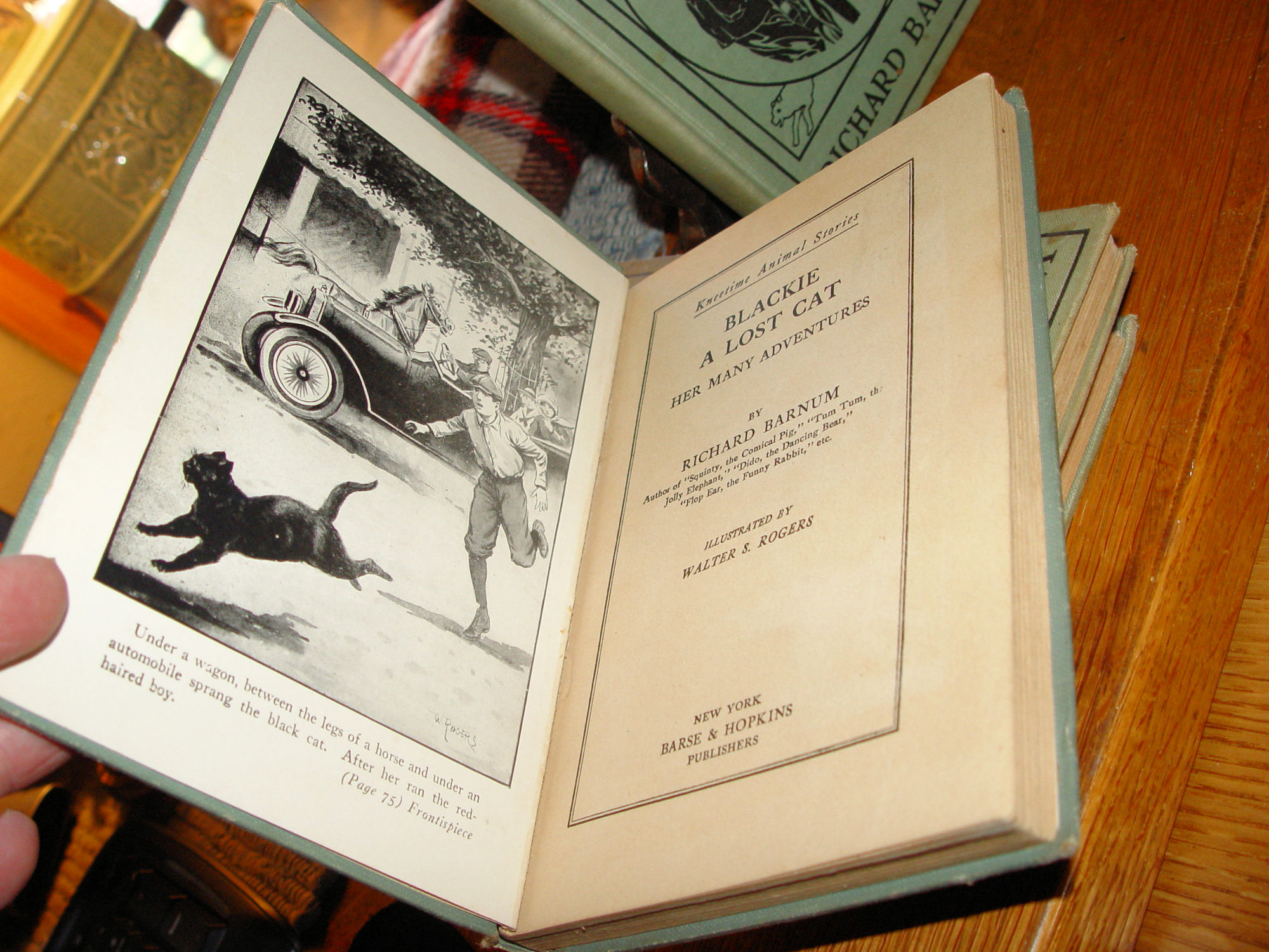 Antique Kneetime Animal Stories, Set of 5
books Richard Barnum