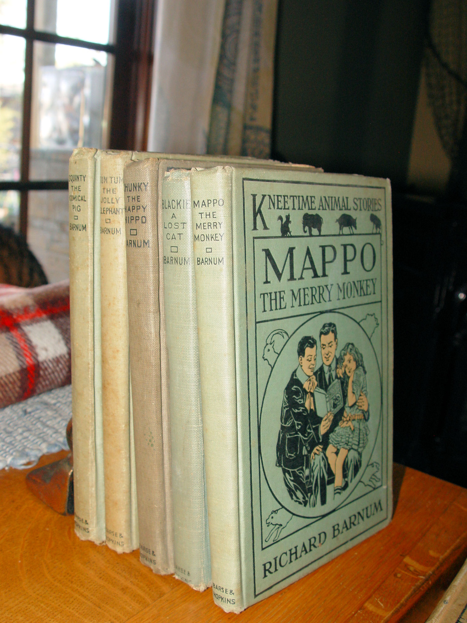 Antique Kneetime Animal Stories, Set of 5
books Richard Barnum