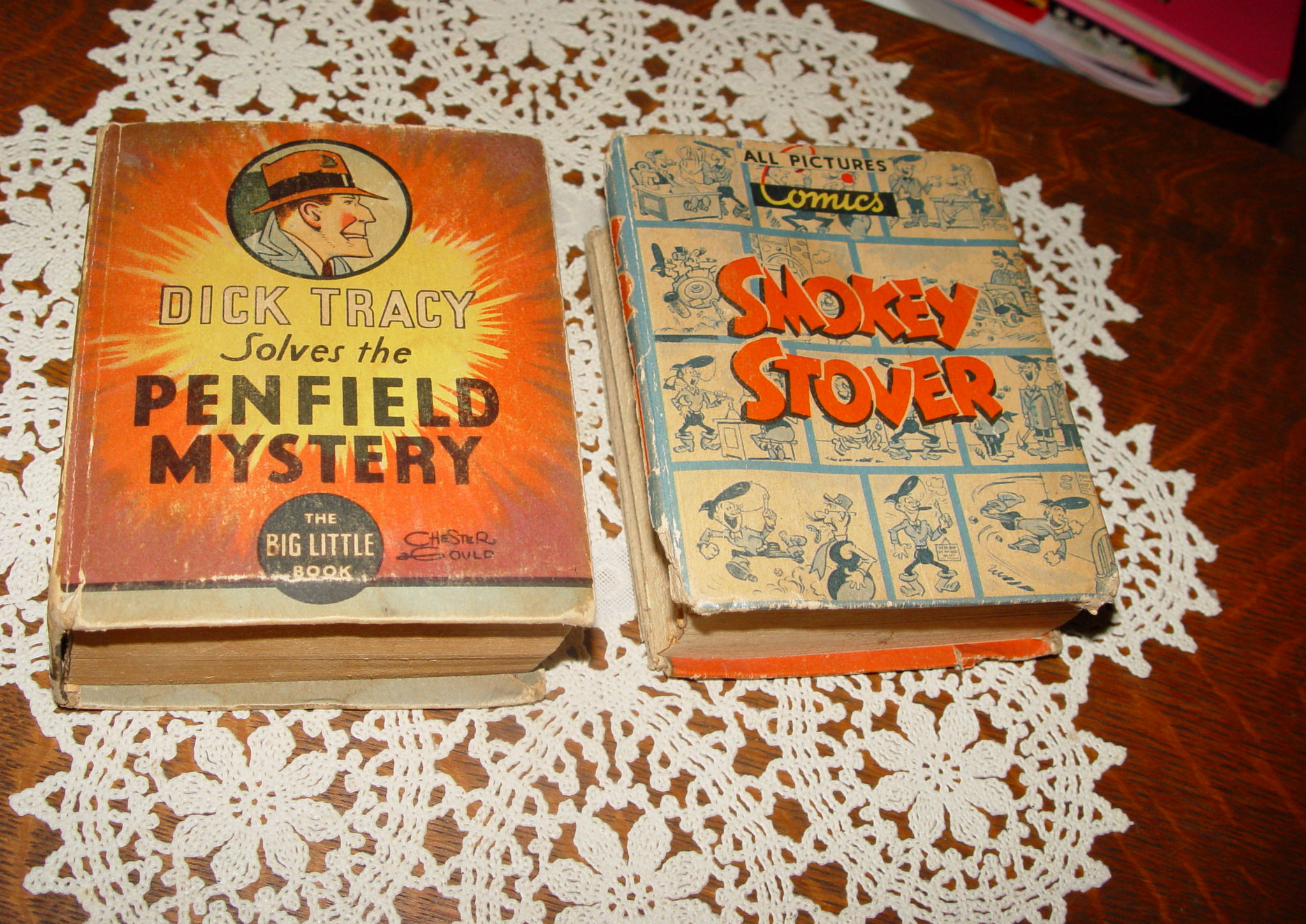 1930s Dick Tracy
                        The Penfield Mystery # 1137 & Smokey Stover
                        # 1413 Big Little Books