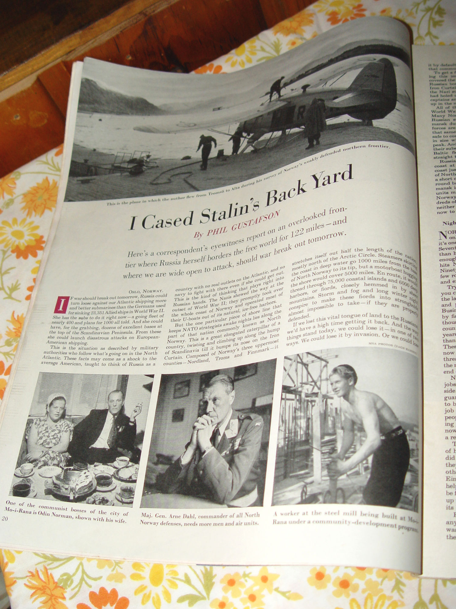 Saturday Evening Post June 21, 1952 'Dog
                          License' Florida Racing