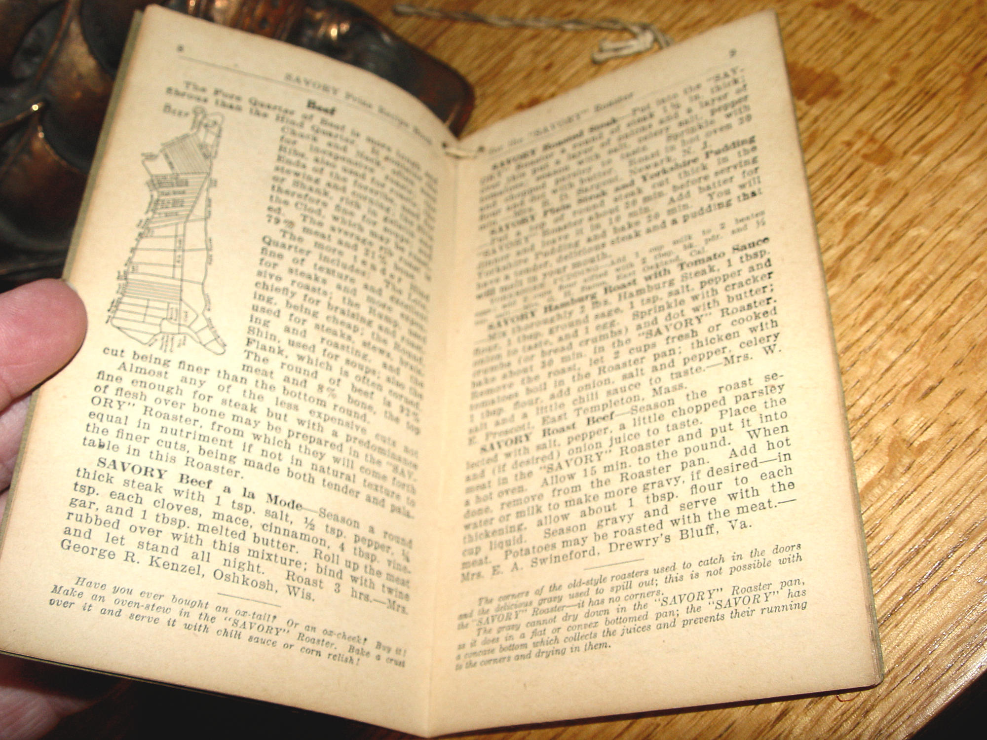 1922 Savory Roaster Advertising Cookbook
(Thanksgiving) – Republic Metalware Co., NY