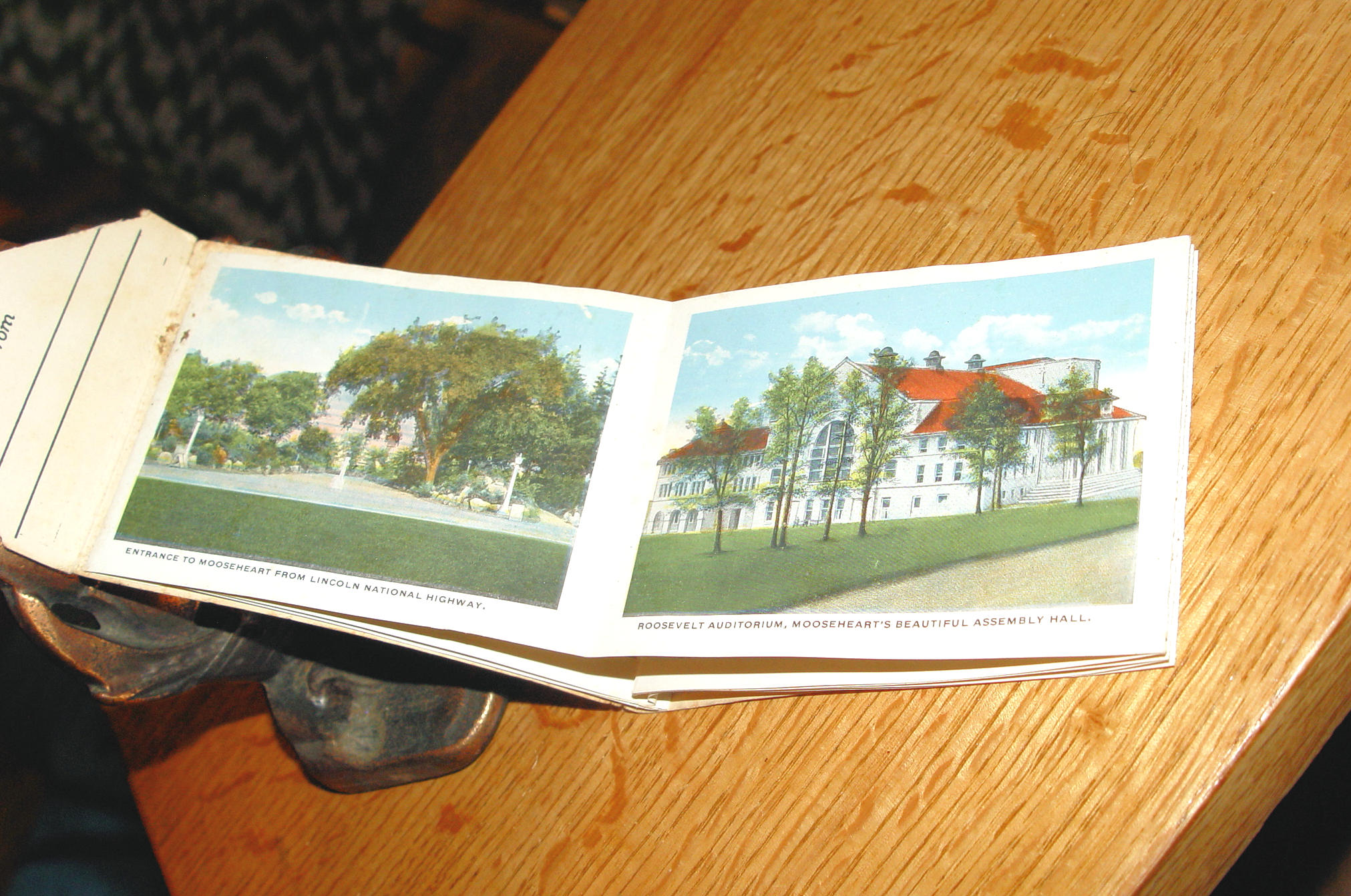 Souvenir Folder of Mooseheart, Illinois –
“The School That Trains for Life” – Loyal
Order of Moose