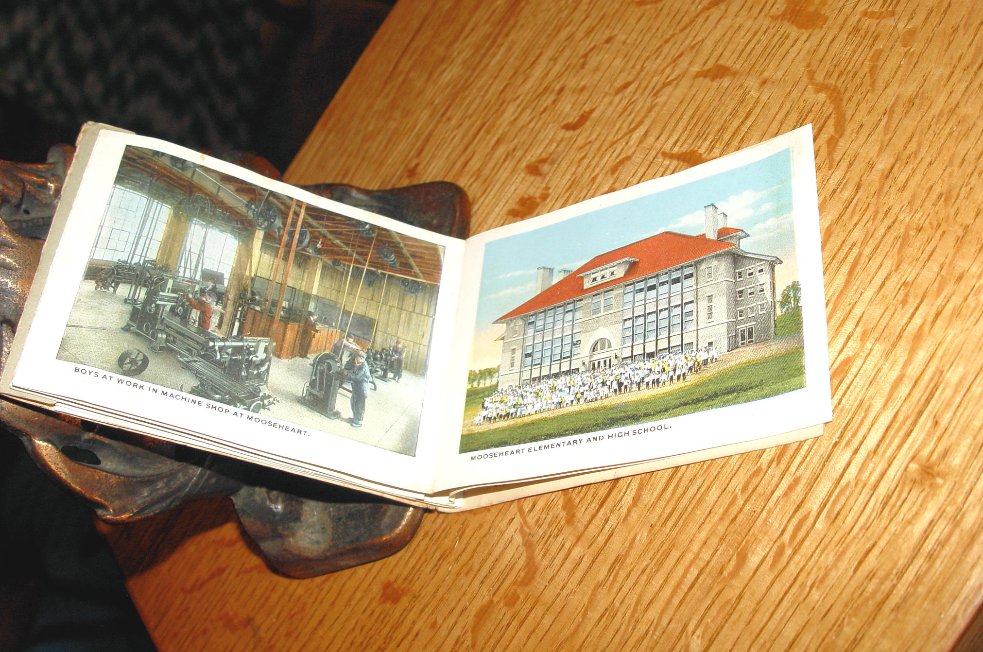 Souvenir Folder of Mooseheart, Illinois –
“The School That Trains for Life” – Loyal
Order of Moose