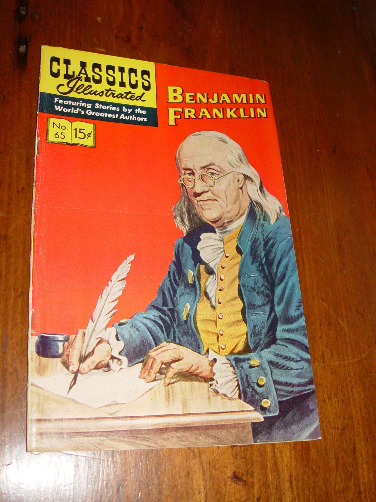 Classics
                        Illustrated 1964 Benjamin Franklin No 65