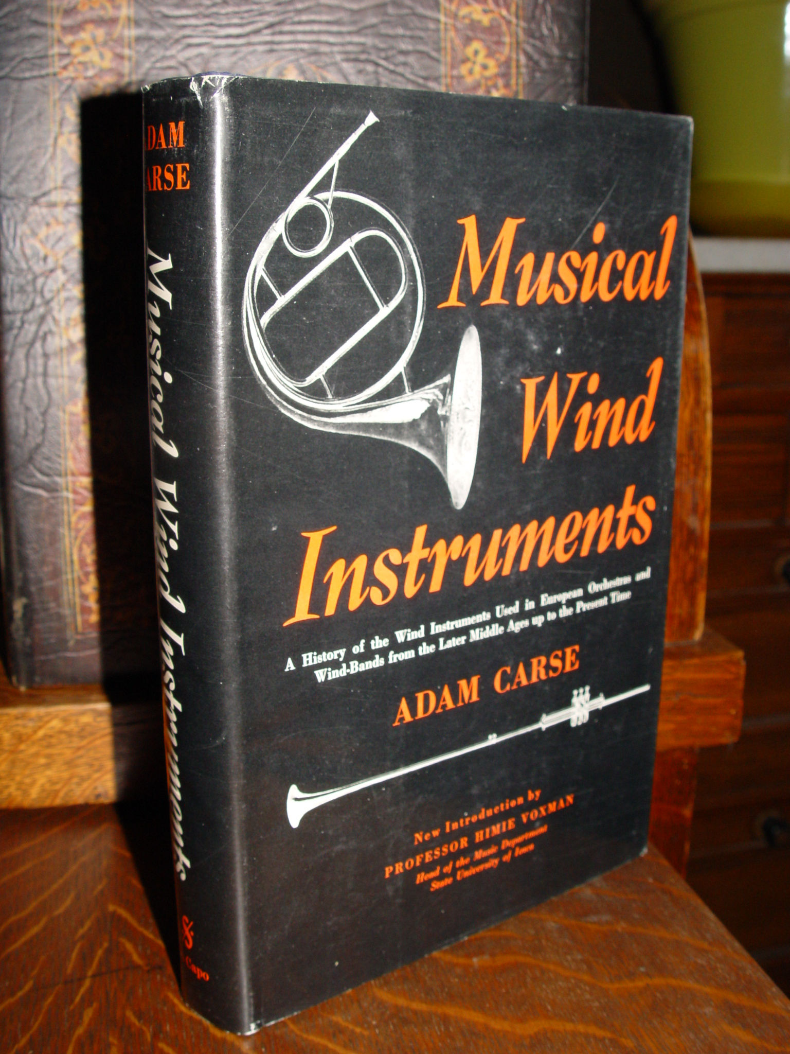 Musical Wind Instruments by Adam Carse
                        1965
