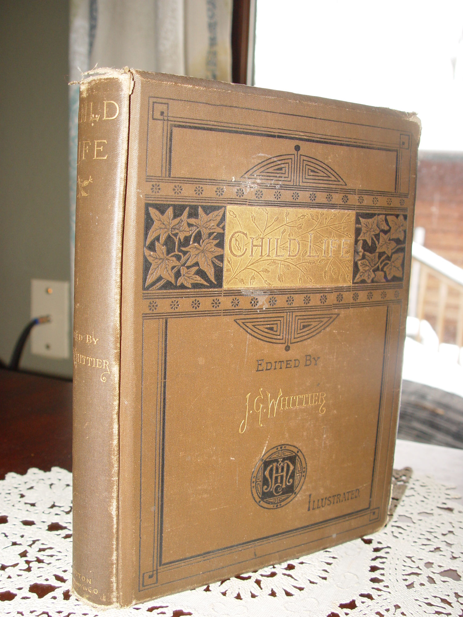 Child Life: A
                        Collection of Poems 1871 by John Greenleaf
                        Whittier
