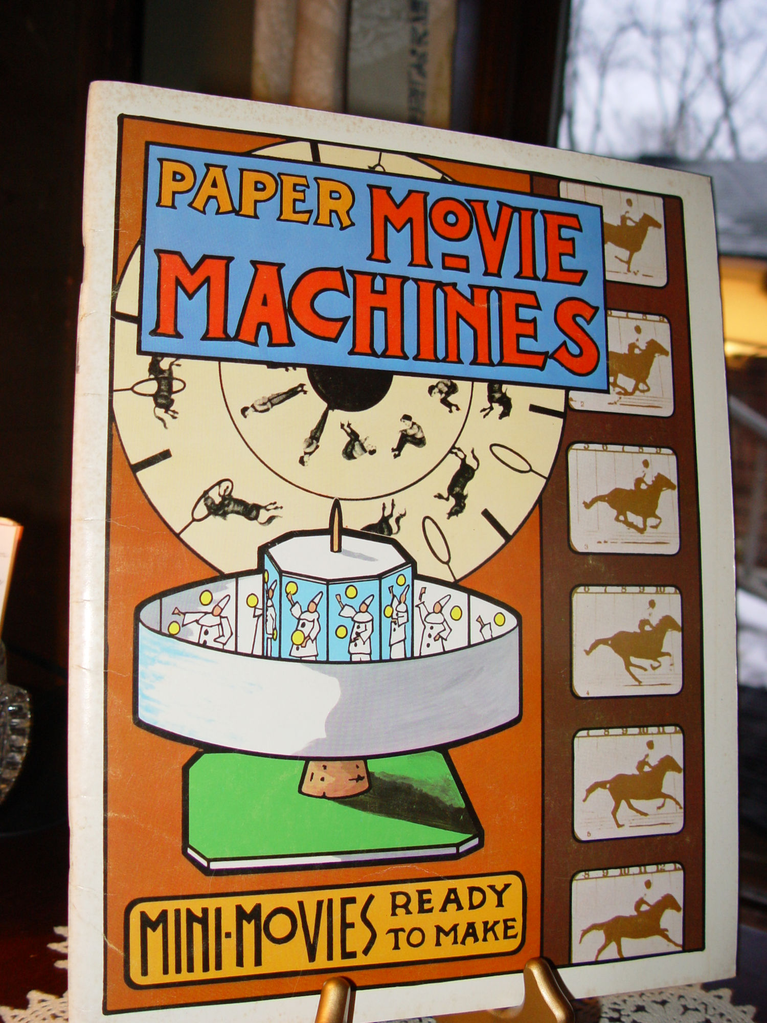 Paper Movie
                        Machines: Mini-Movies Ready to Make 1975 by Budd
                        Wentz