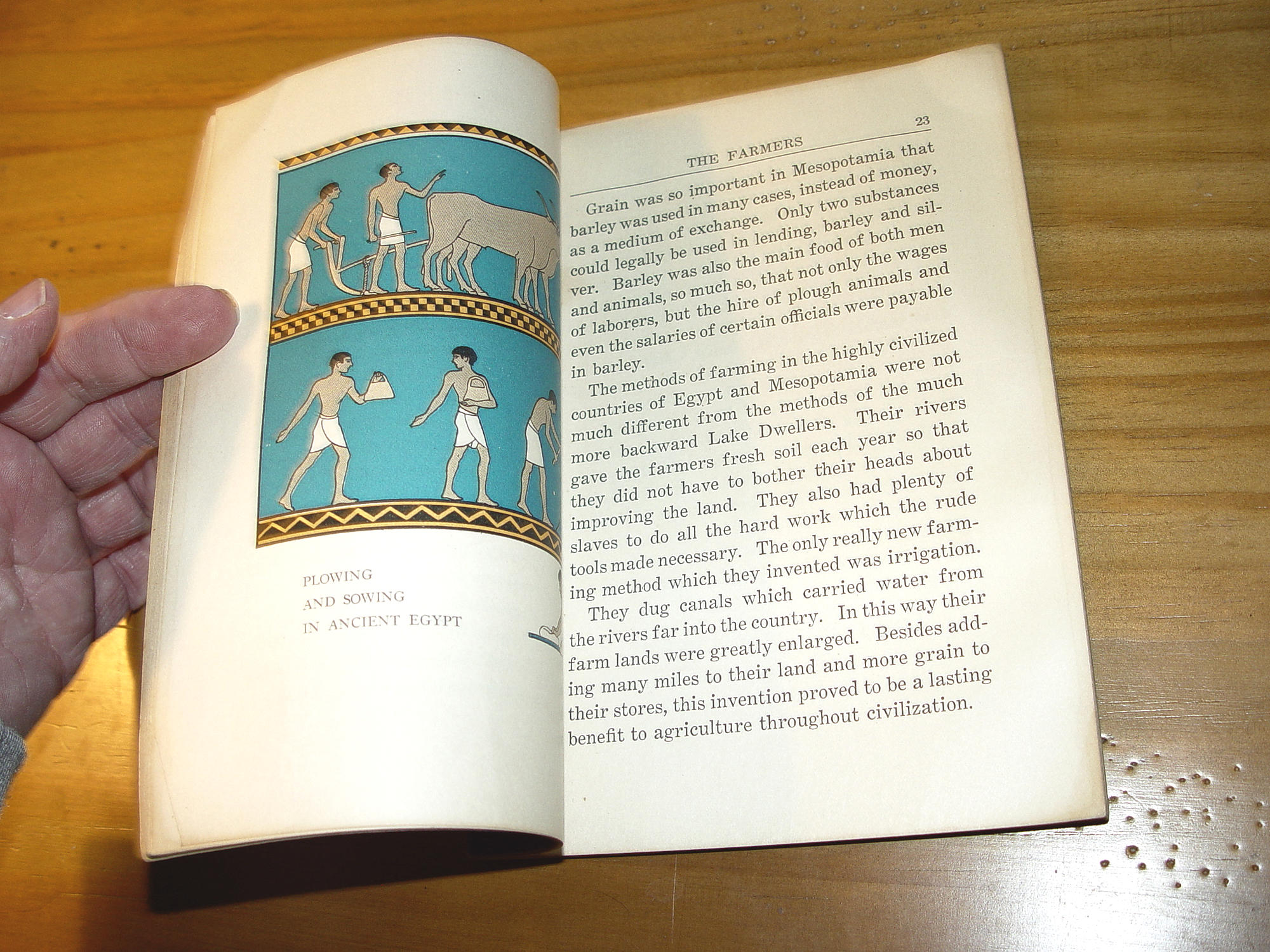 Grain Through the Ages – Quaker Oats Company (1929) – Vintage Advertising Book