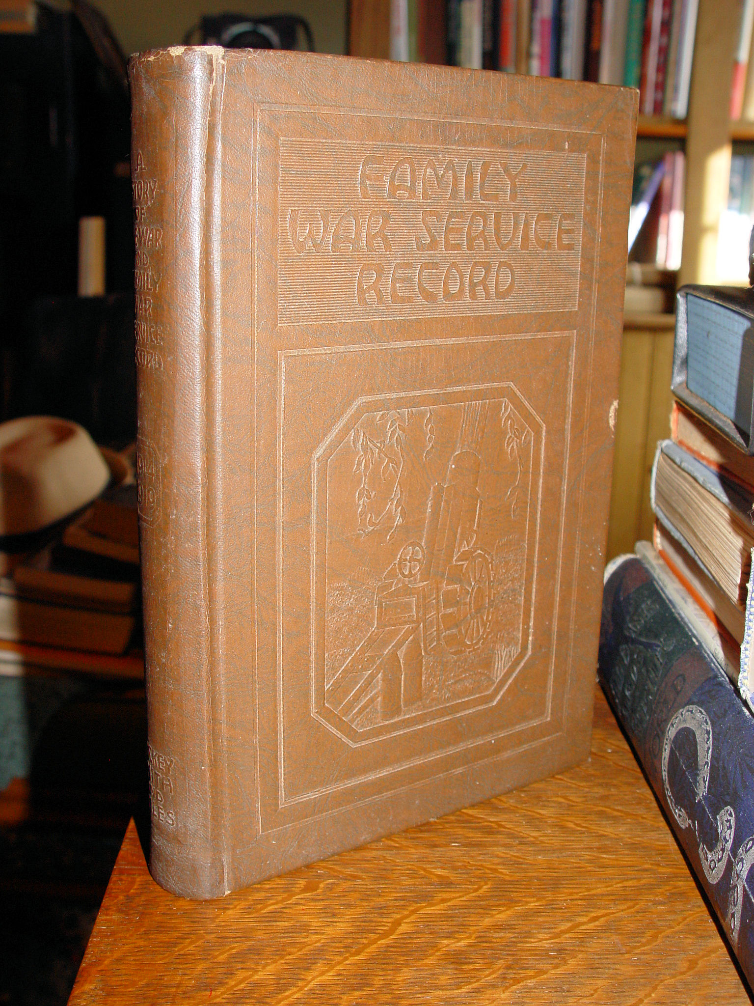 A story of the
                        war and family war service record, 1914-1919