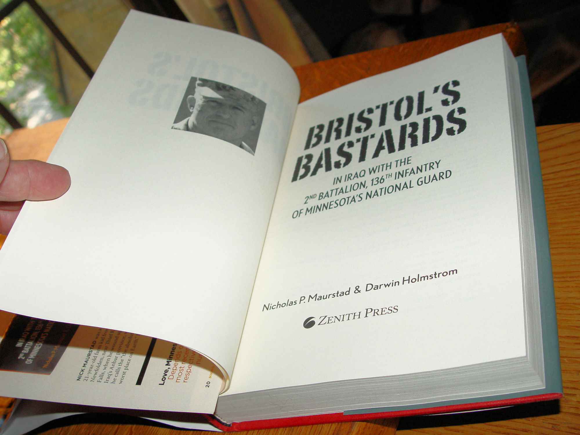 Bristol's Bastards: In Iraq with the 2nd
Battalion; Minnesota's National Guard