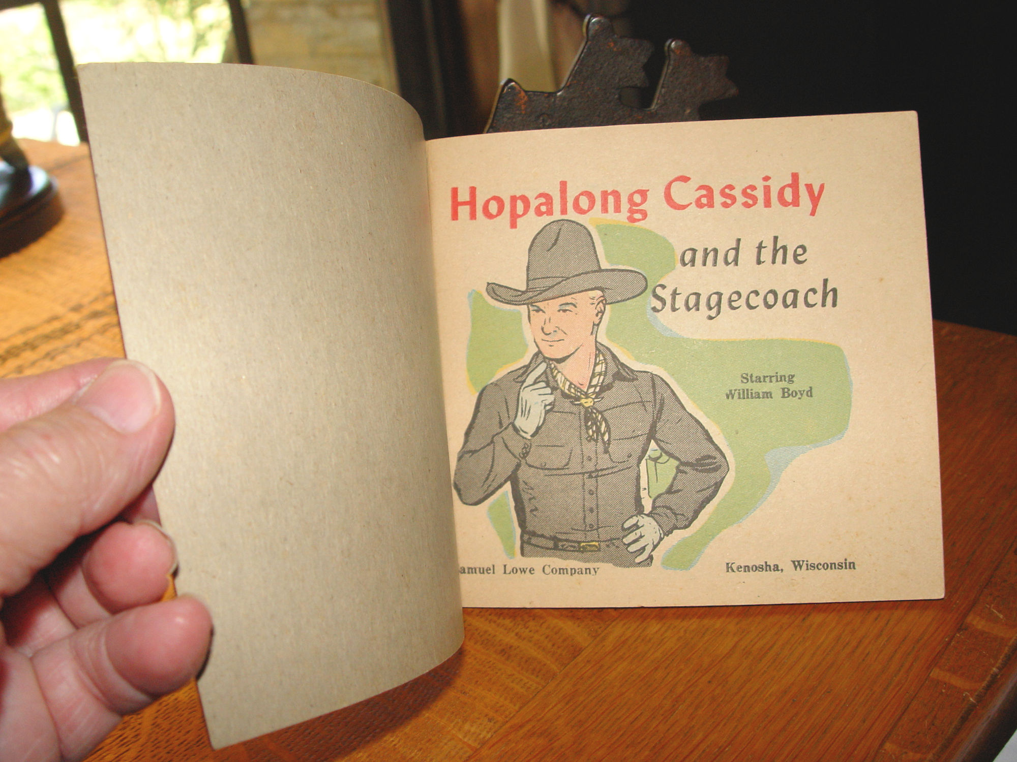 1950 Hopalong Cassidy and the Stagecoach
Starring William Boyd: Doubleday