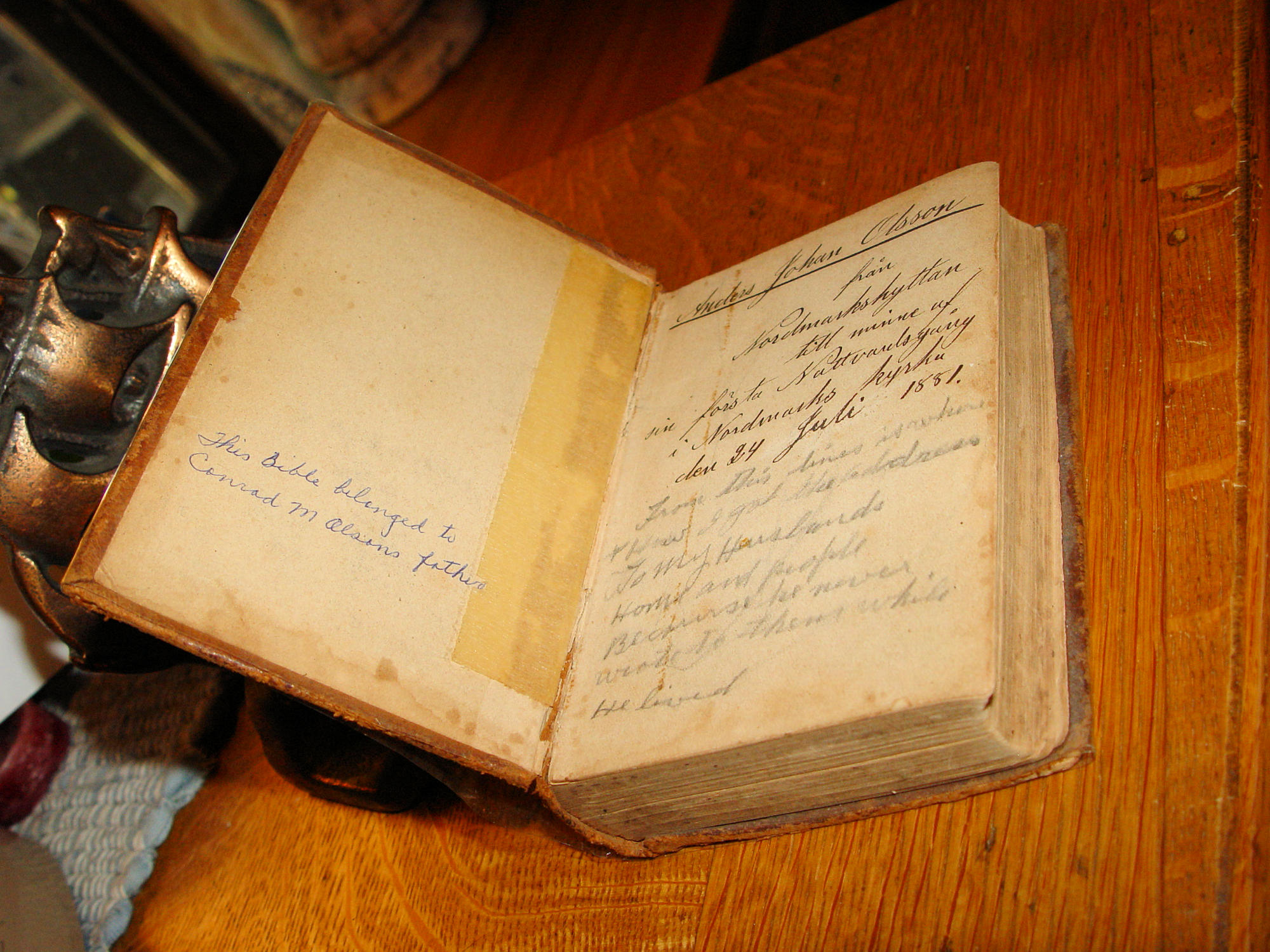 Nya Testamentet med Psaltaren – Swedish
New Testament with Psalms (Stockholm, 1881)