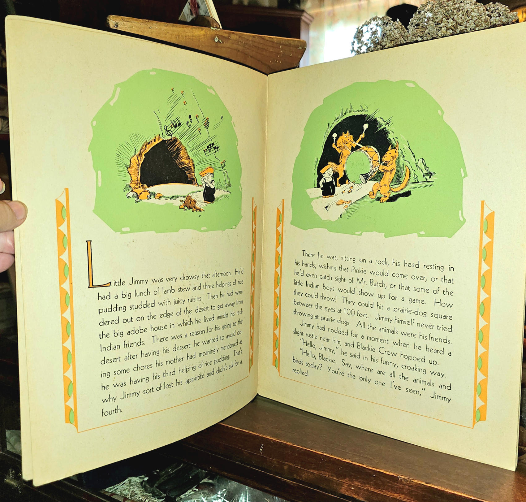 Vintage 1932 Little Jimmy Picture and
Story Book – McLoughlin Bros. No. 284