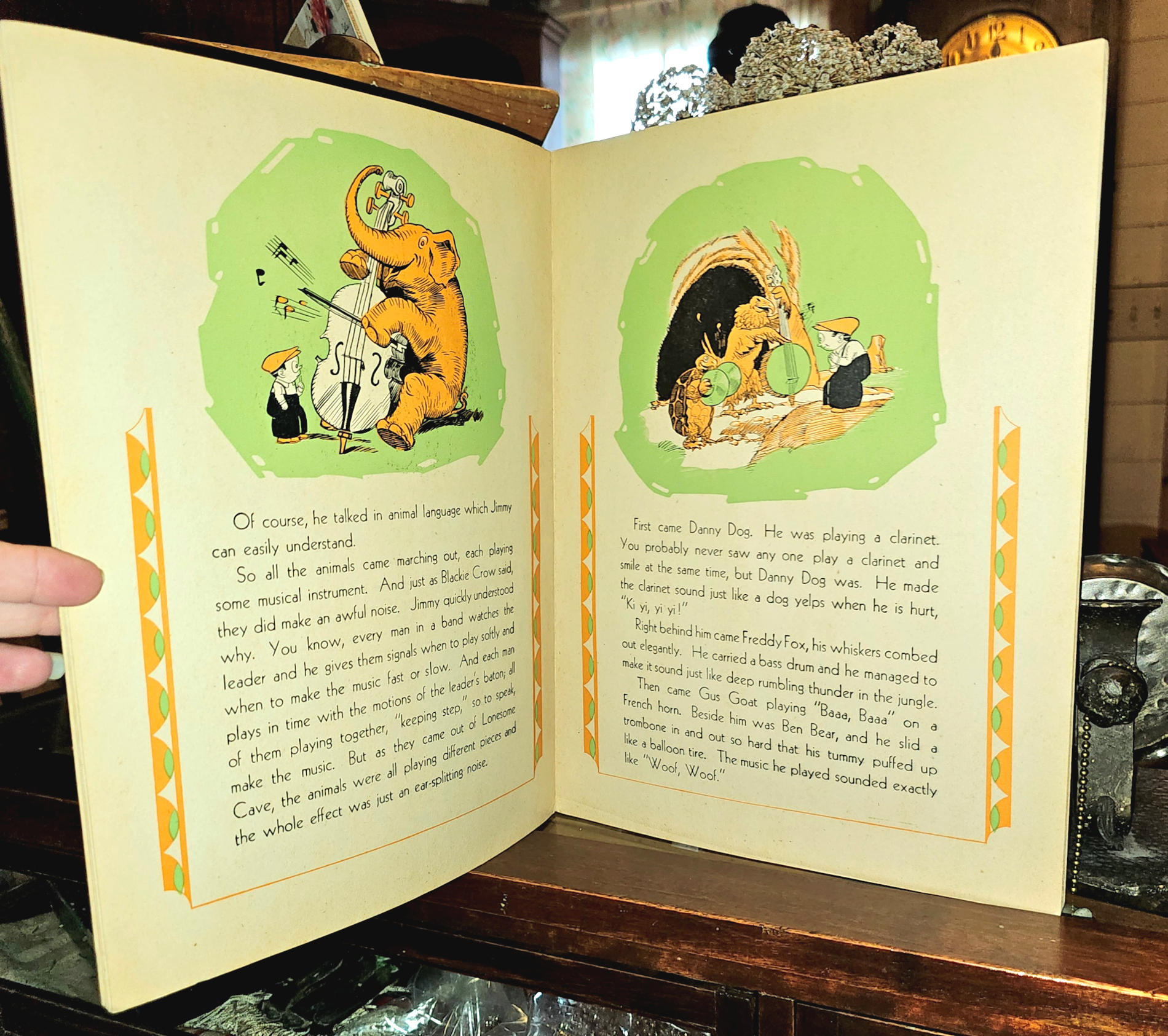 Vintage 1932 Little Jimmy Picture and
Story Book – McLoughlin Bros. No. 284