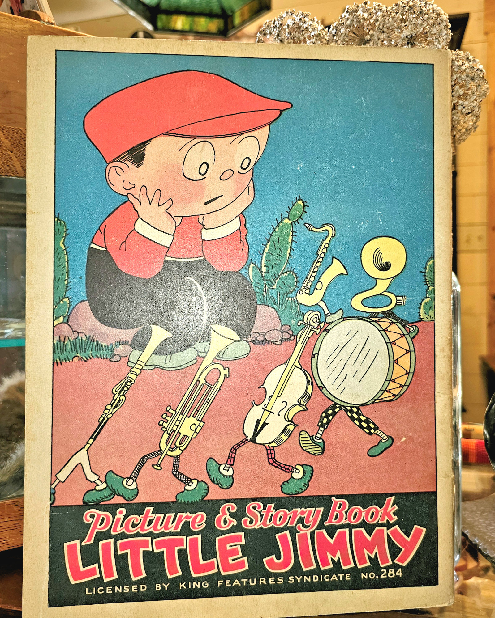 Vintage 1932 Little Jimmy Picture and
Story Book – McLoughlin Bros. No. 284