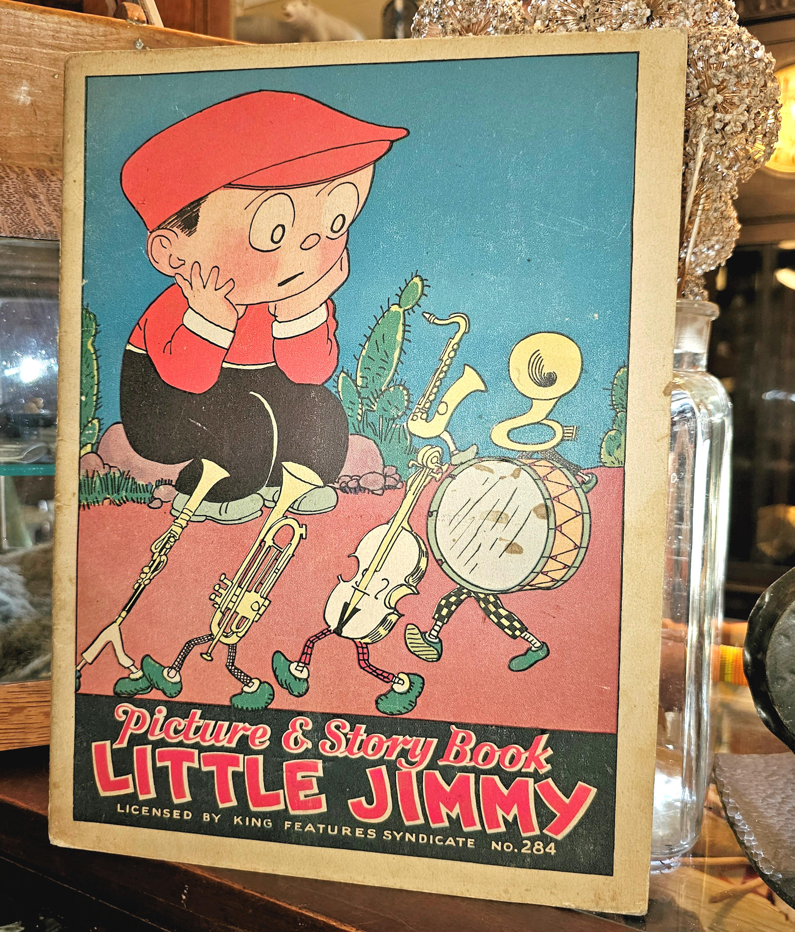 Vintage 1932 Little Jimmy Picture and
Story Book – McLoughlin Bros. No. 284