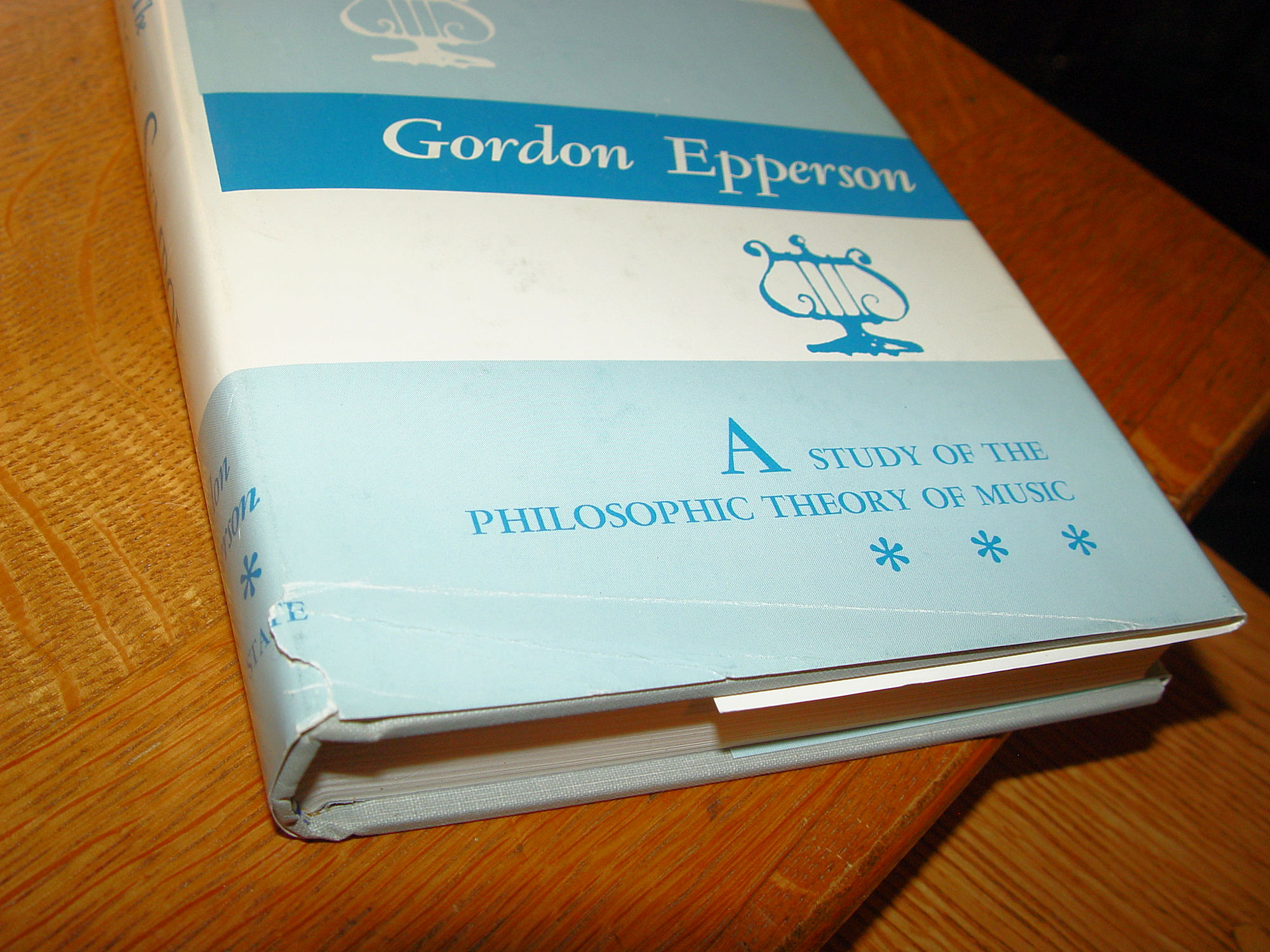 The musical symbol: a study of the
philosophic theory of music 1967 Gordon
Epperson