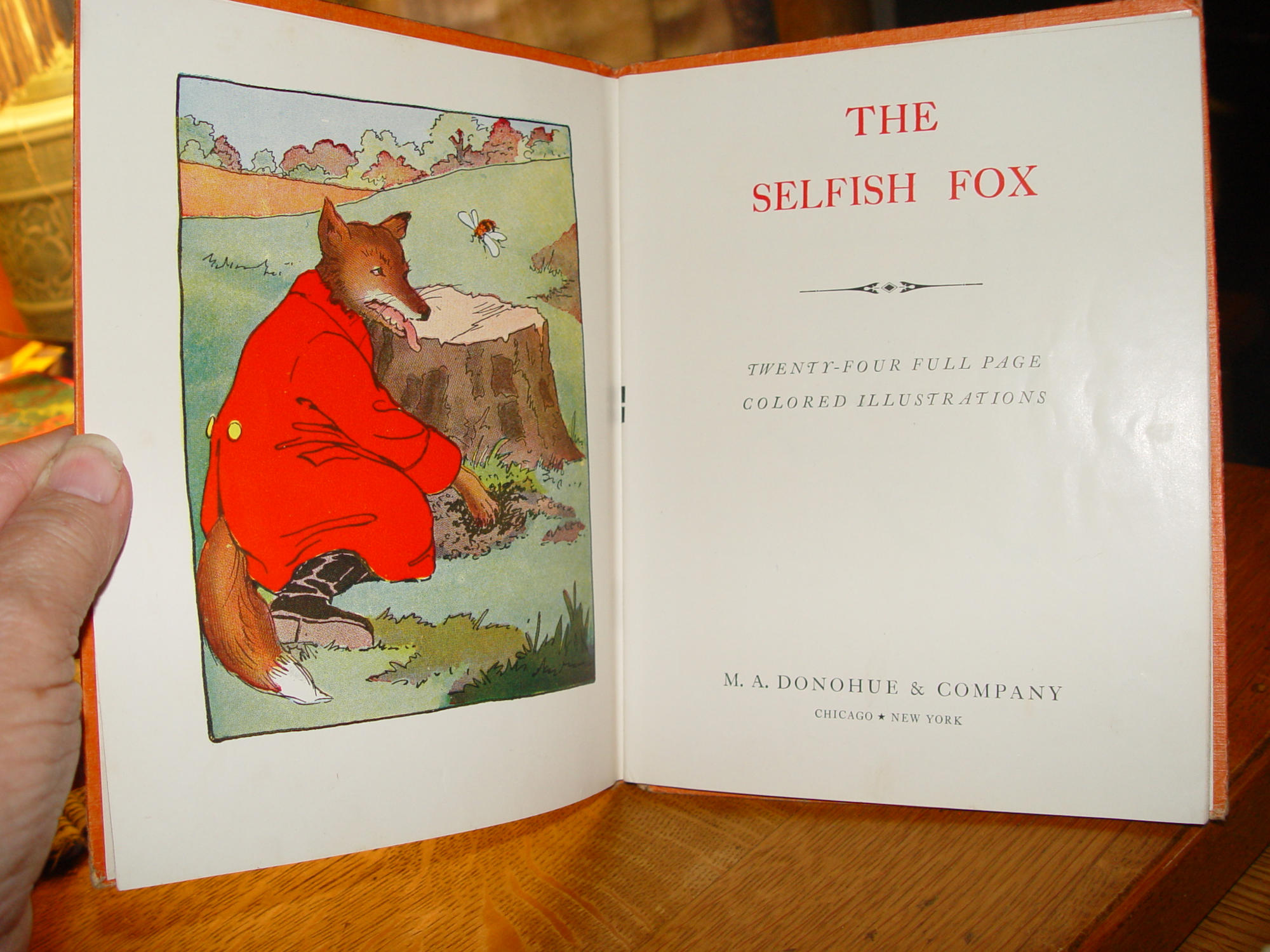 The Selfish Fox (Peter Rabbit Series)
Children's Book - 1940s