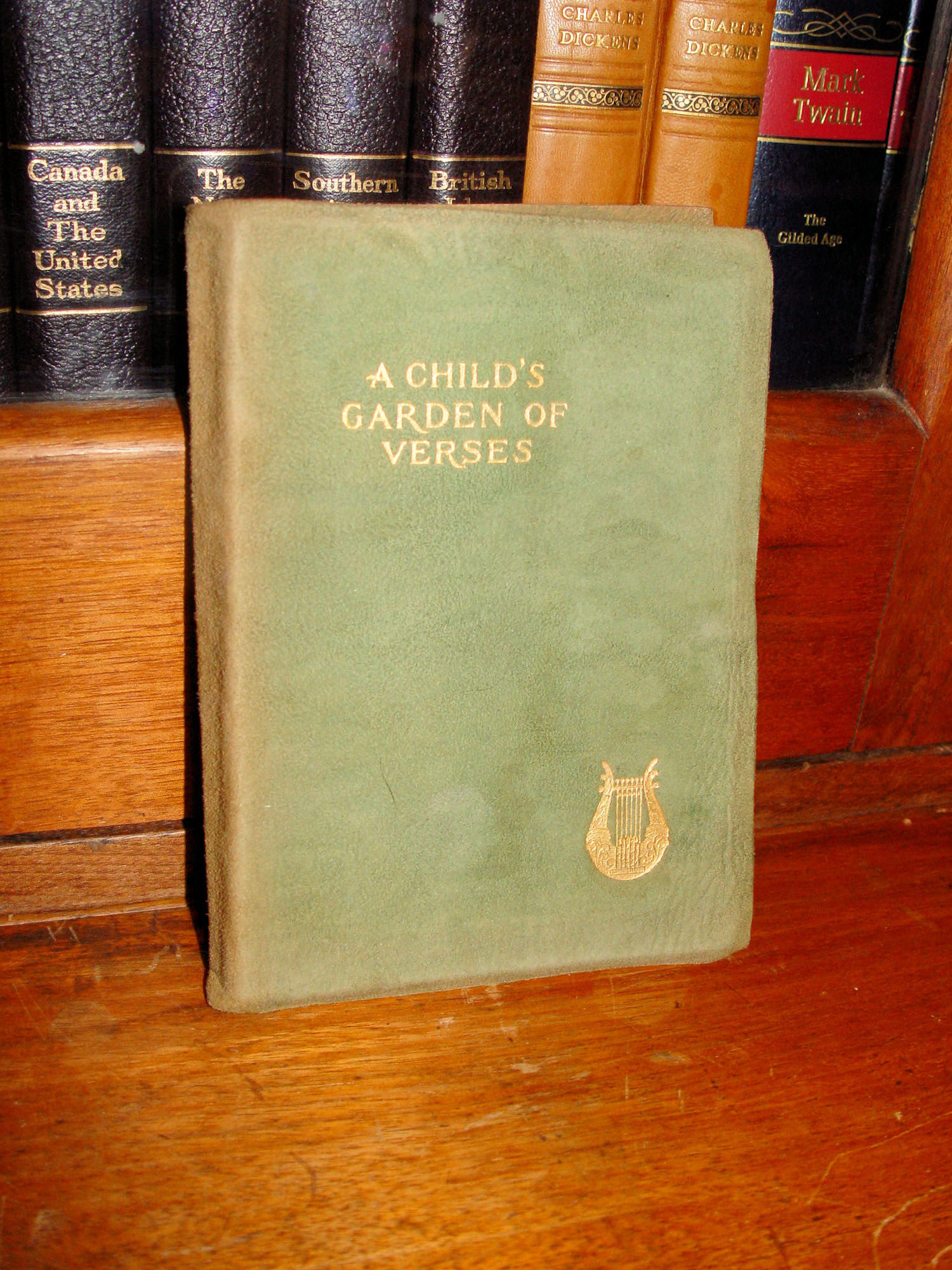 A Child's Garden of Verses; Robert L.
Stevenson Soft Leather 1900s