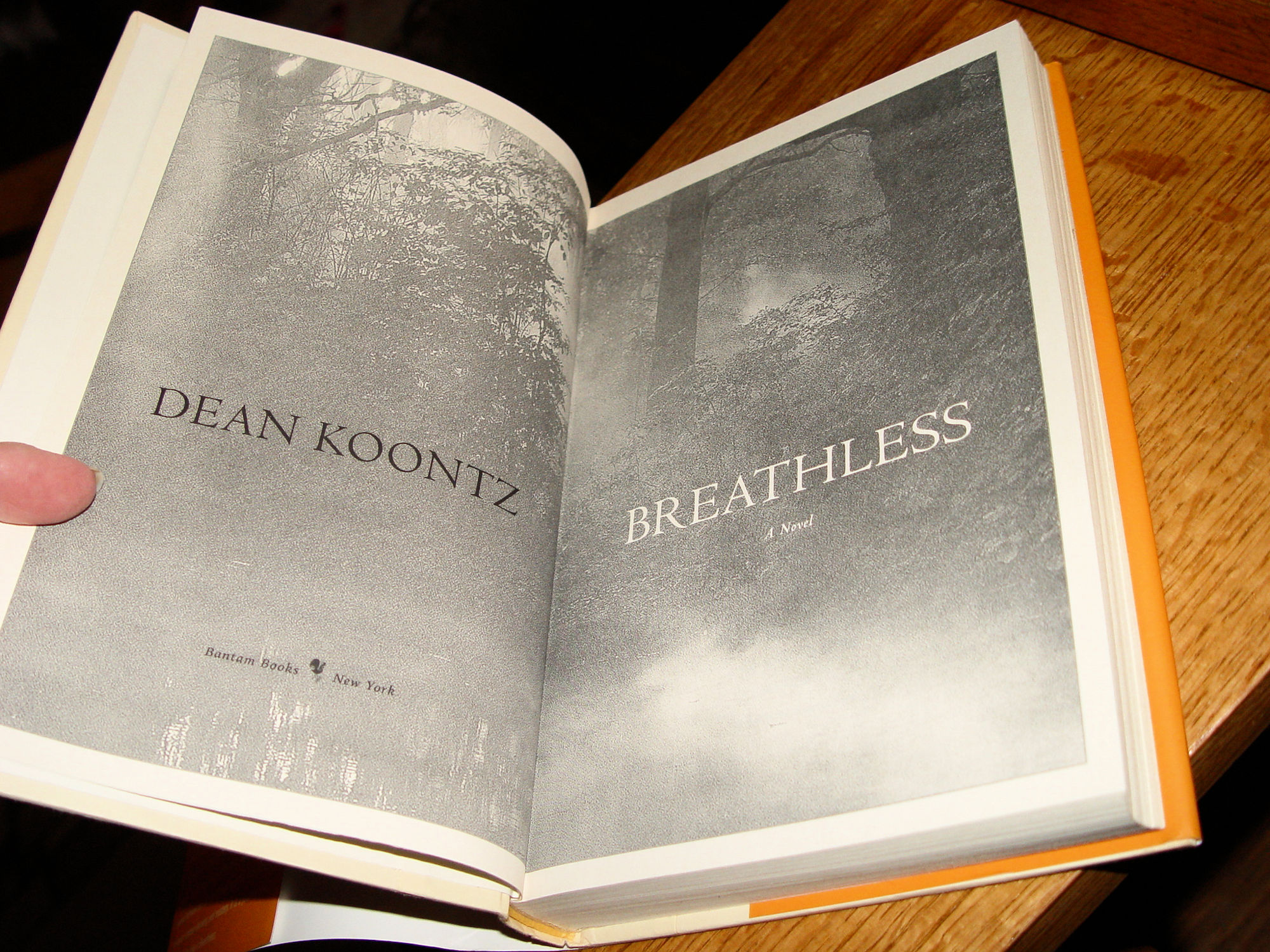Breathless by Dean Koontz HC First
Edition - Suspense