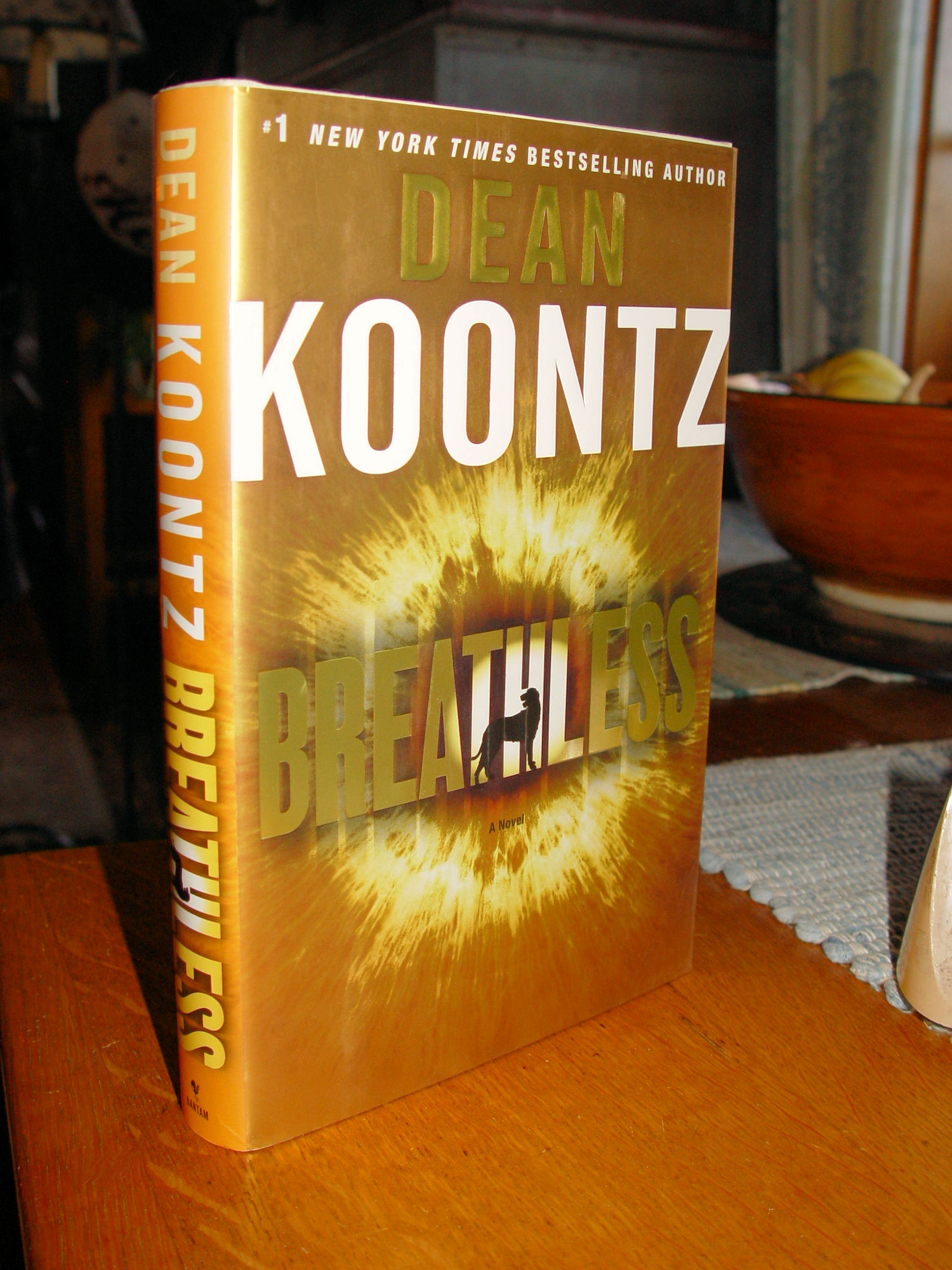 Breathless by
Dean Koontz HC First Edition - Suspense