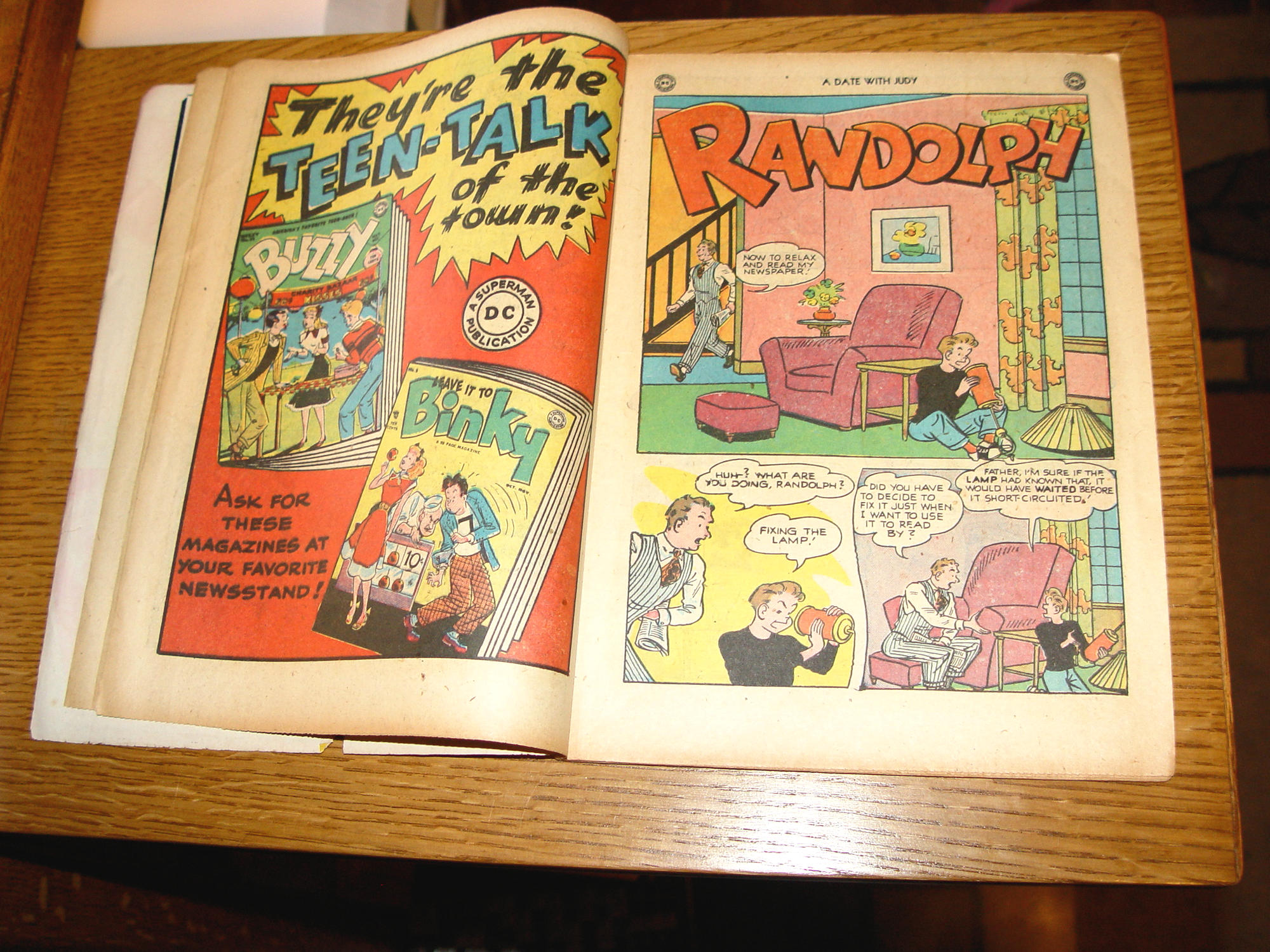 A Date With Judy No. 7 (Oct–Nov, DC
Comics, 1948)