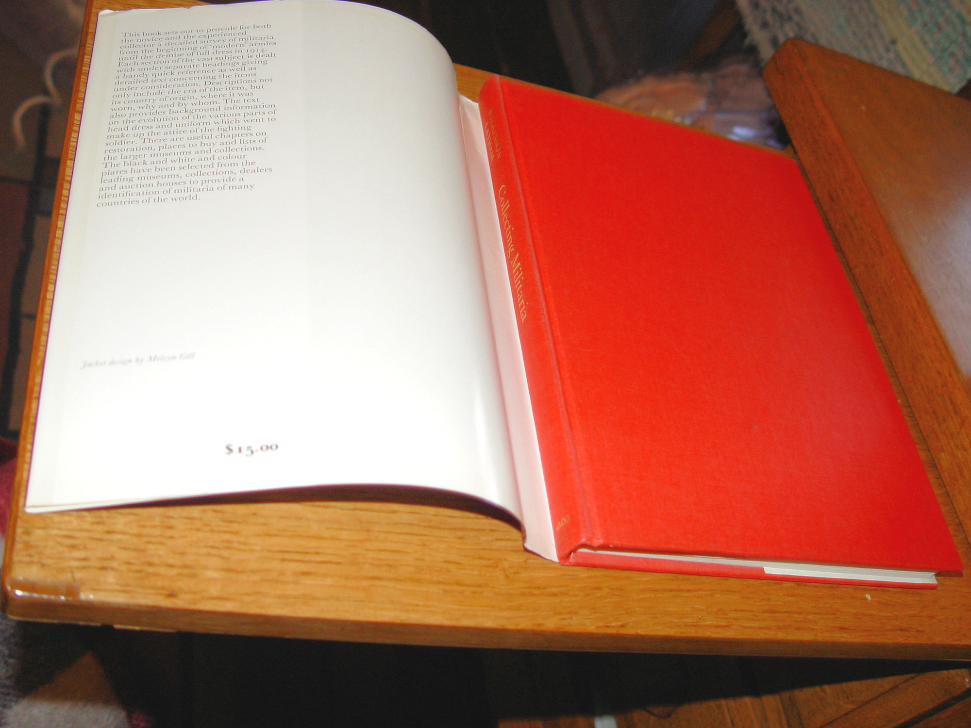 Collecting Militaria 1975 First Ed. by
R.J. Wilkinson-Latham