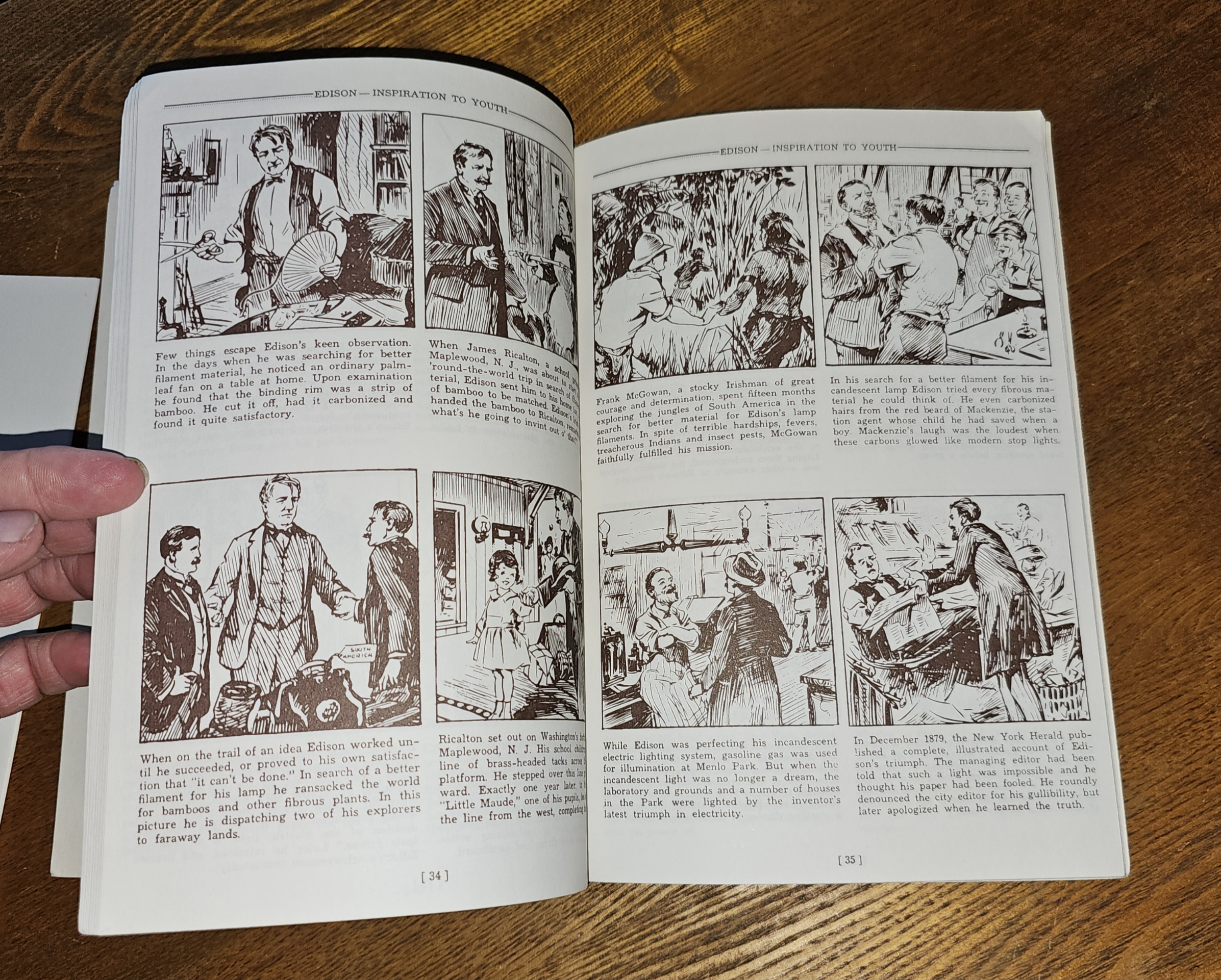 Edison: Inspiration to Youth Booklet 1962
+ Charles Edison Fund Letter – Milan, Ohio