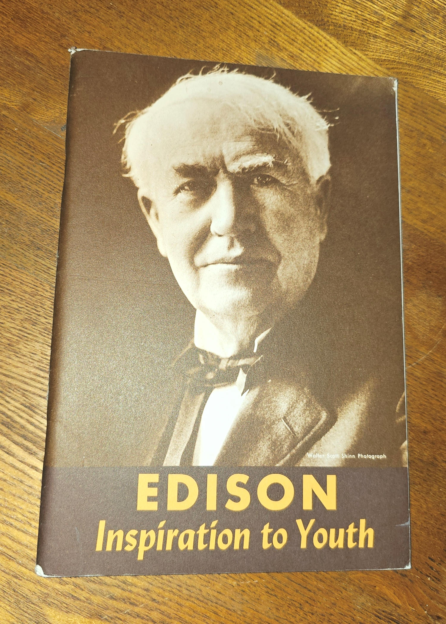 Edison: Inspiration to Youth Booklet 1962
+ Charles Edison Fund Letter – Milan, Ohio