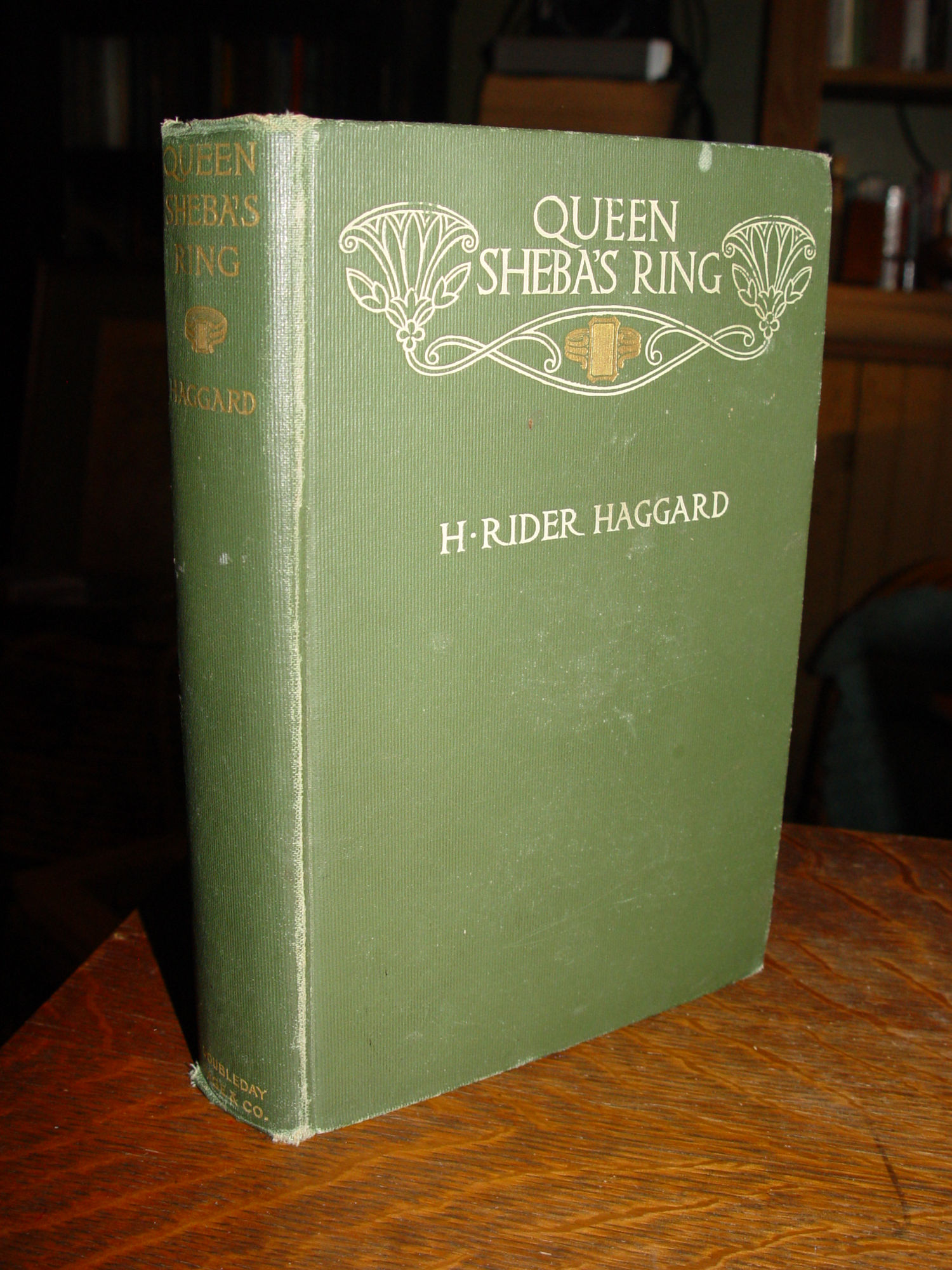 Queen Sheba's
                        Ring by H. Rider Haggard 1910