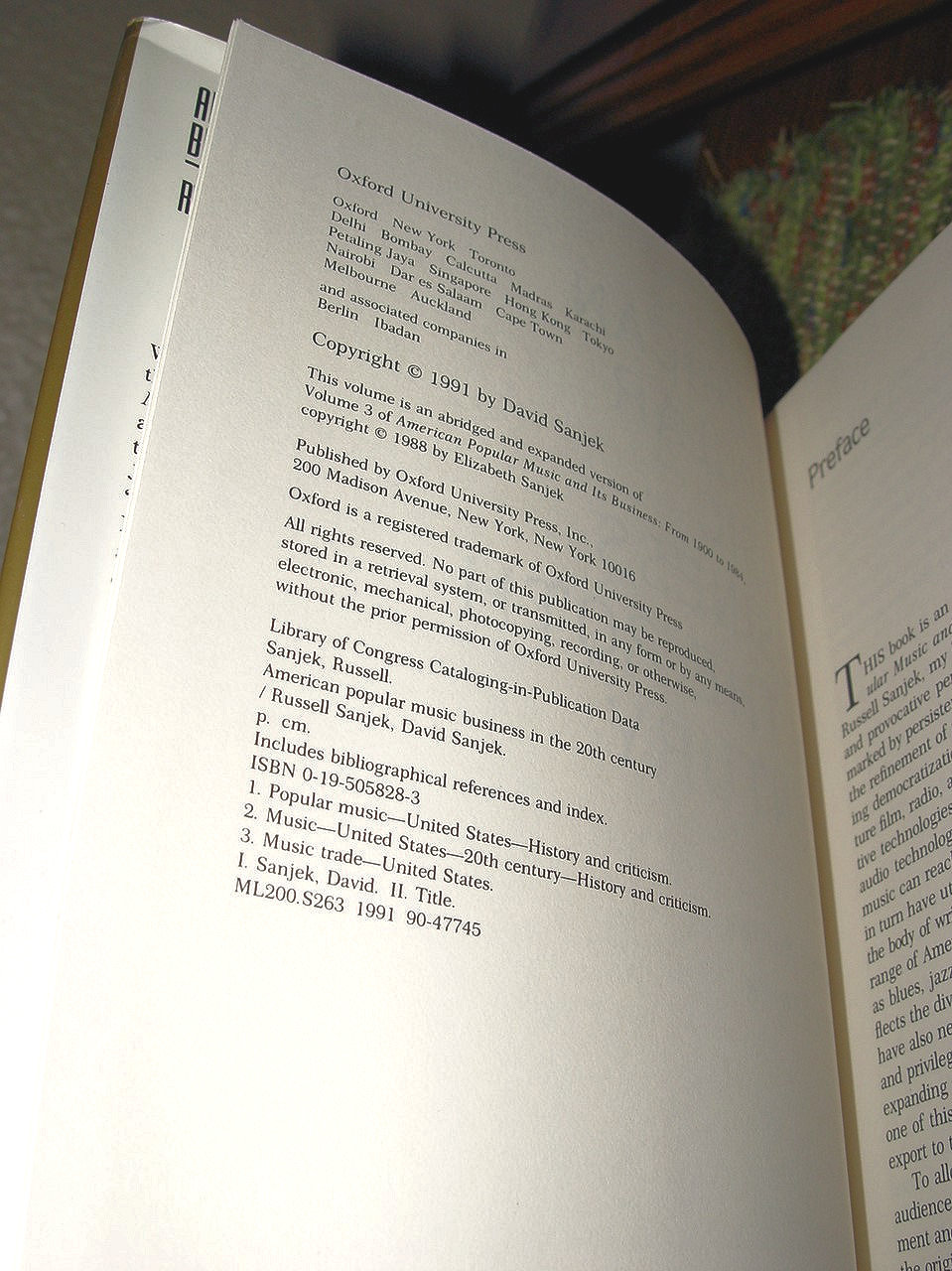 American popular music business in the
20th century 1991 by Russell Sanjek