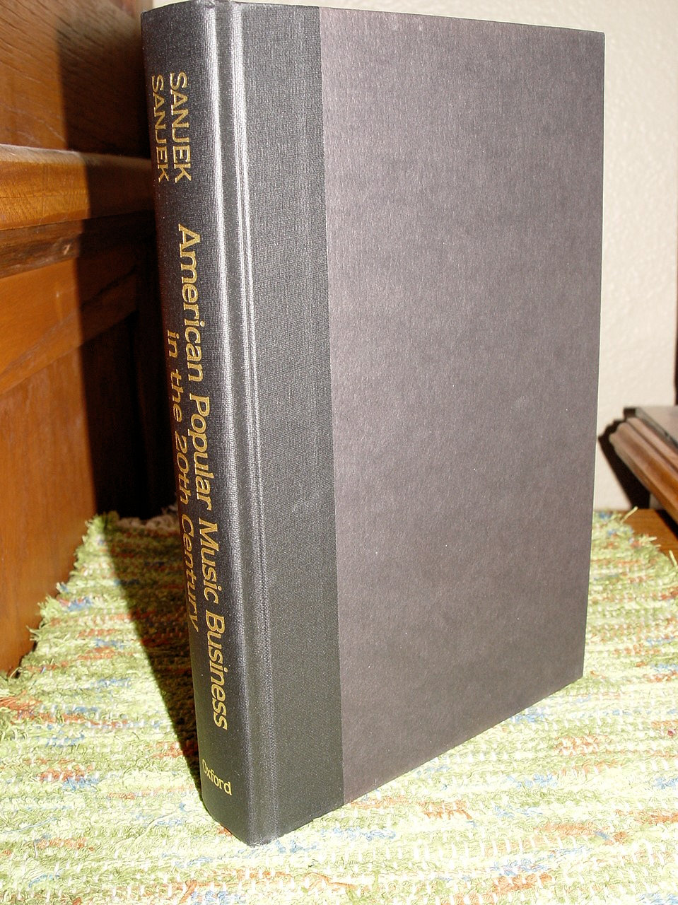 American popular music business in the
20th century 1991 by Russell Sanjek