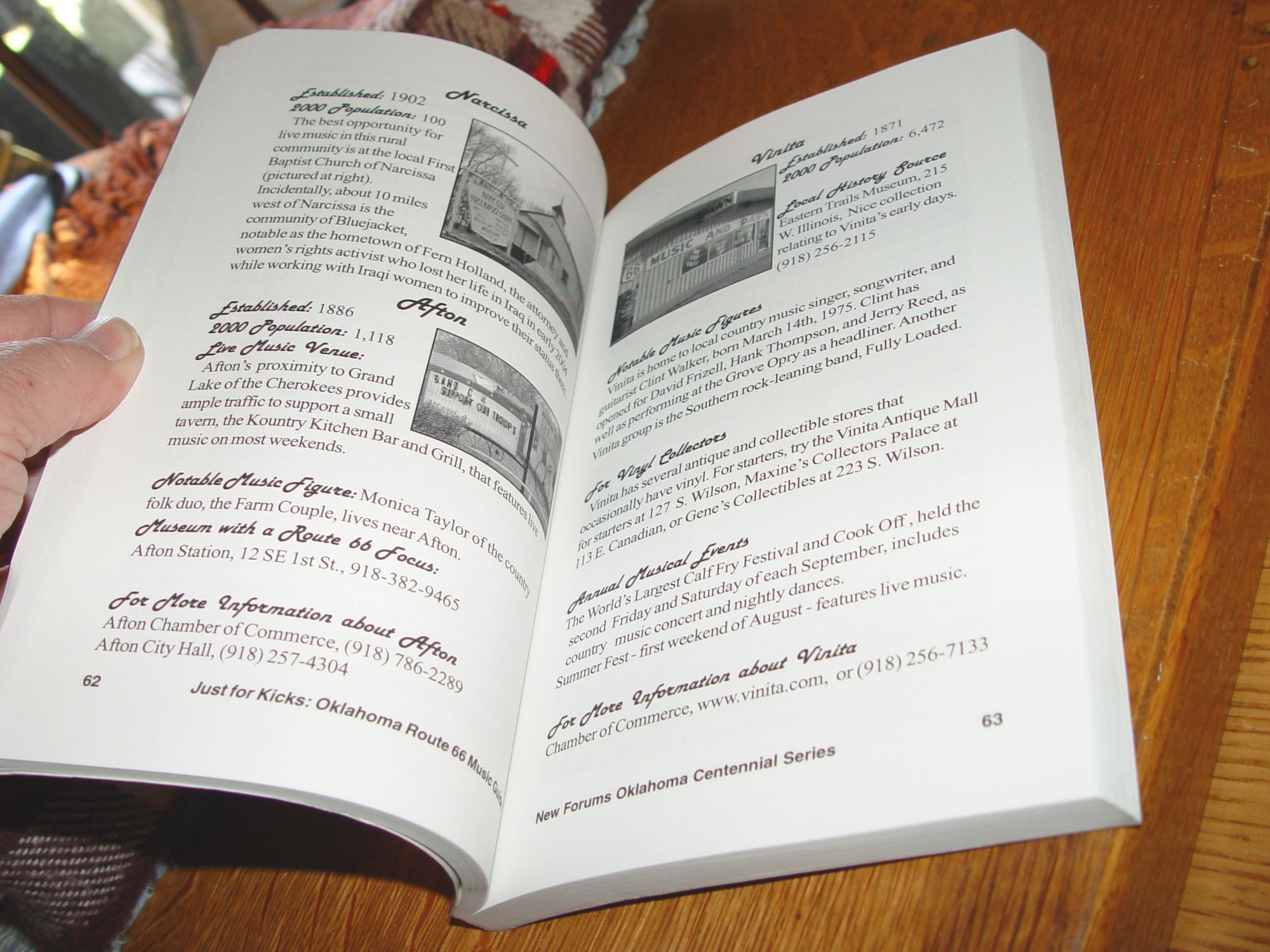 Just For Kicks: Oklahoma Route 66 Music
Guide 2005 by George O. Carney
