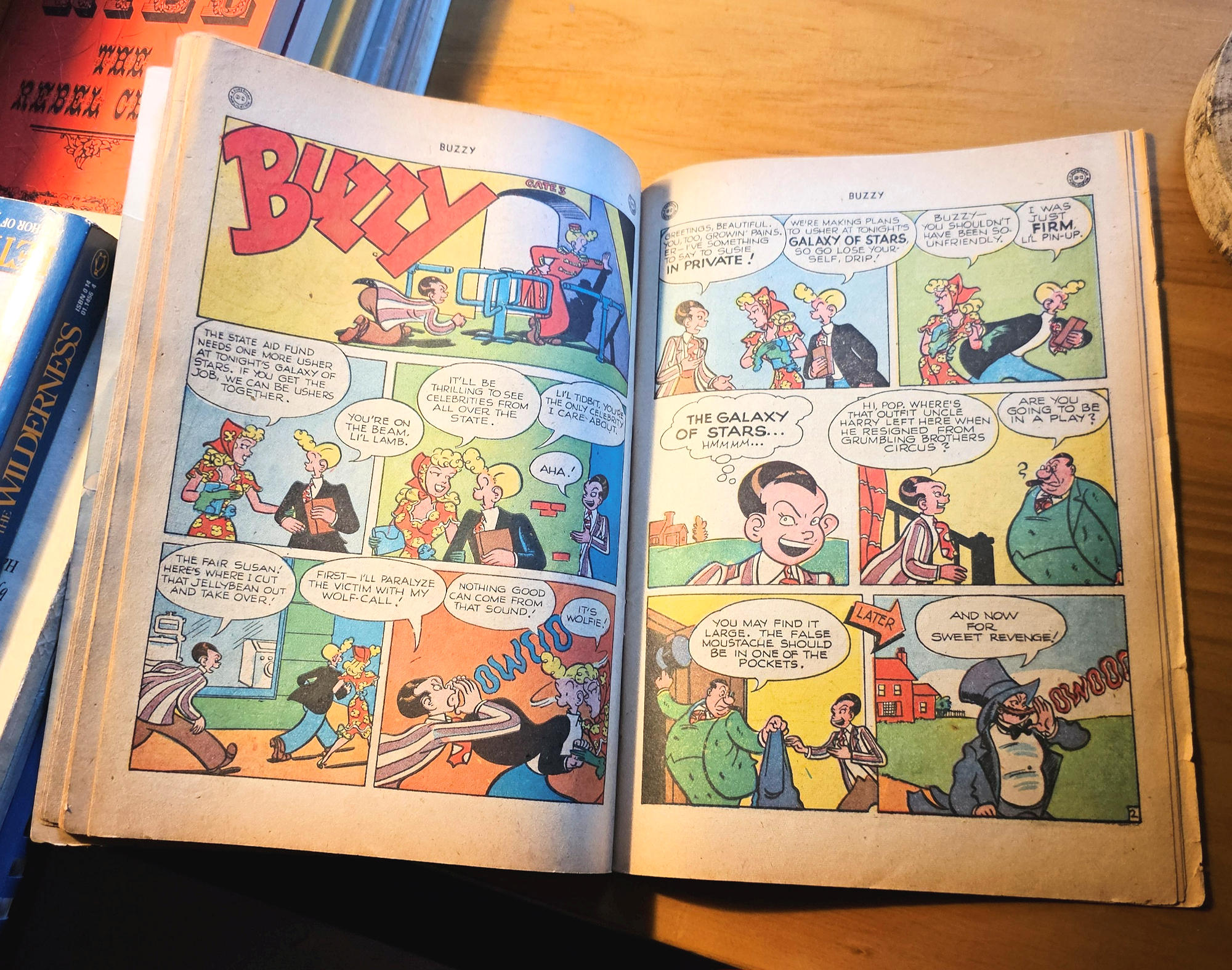 Buzzy #14 (July-Aug 1948, DC Comics) Teen Humor – Beach Cover – 10¢ Issue