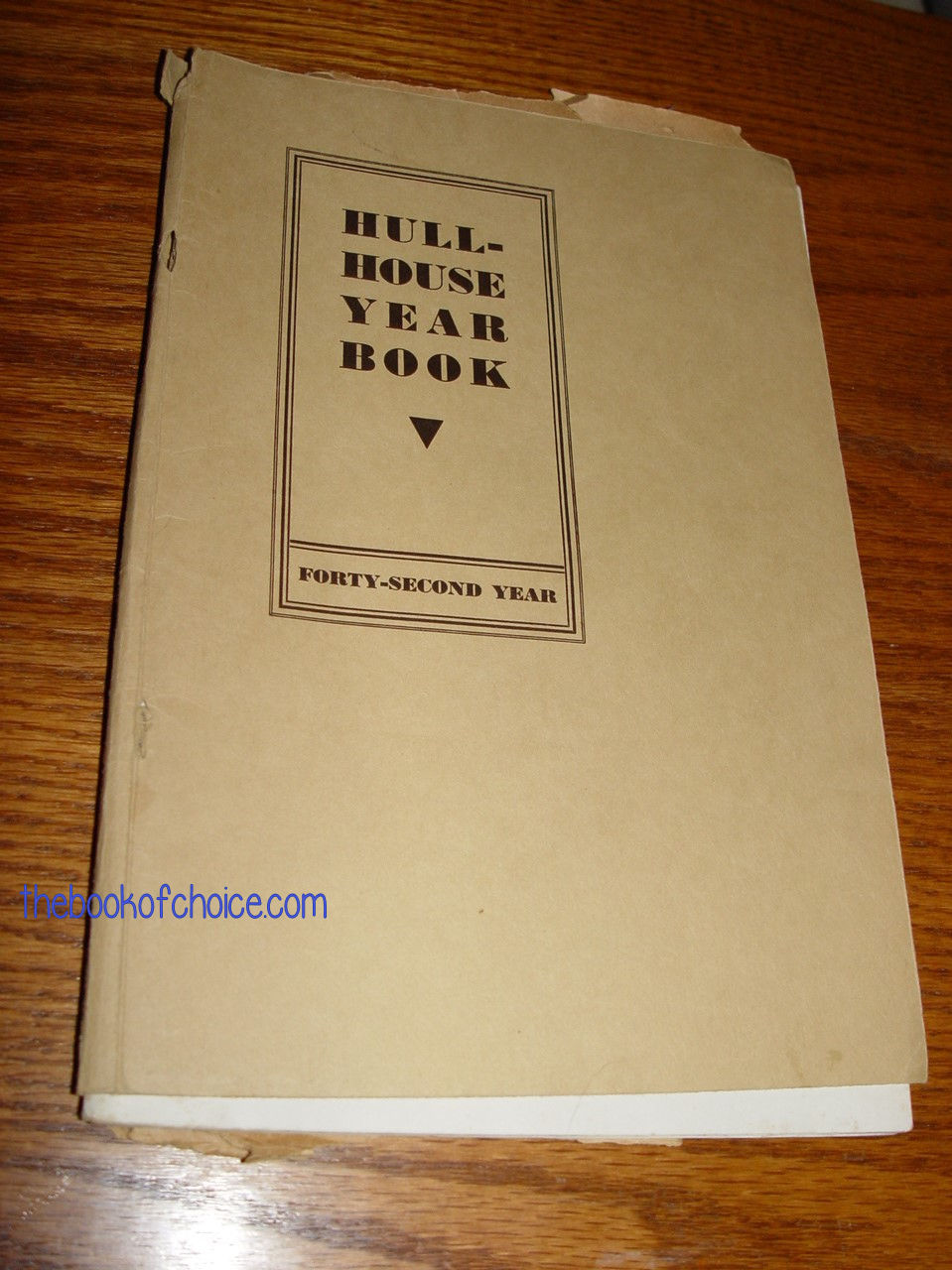 1930-1931 Hull
                        House Yearbook, Chicago Illinois School Annual