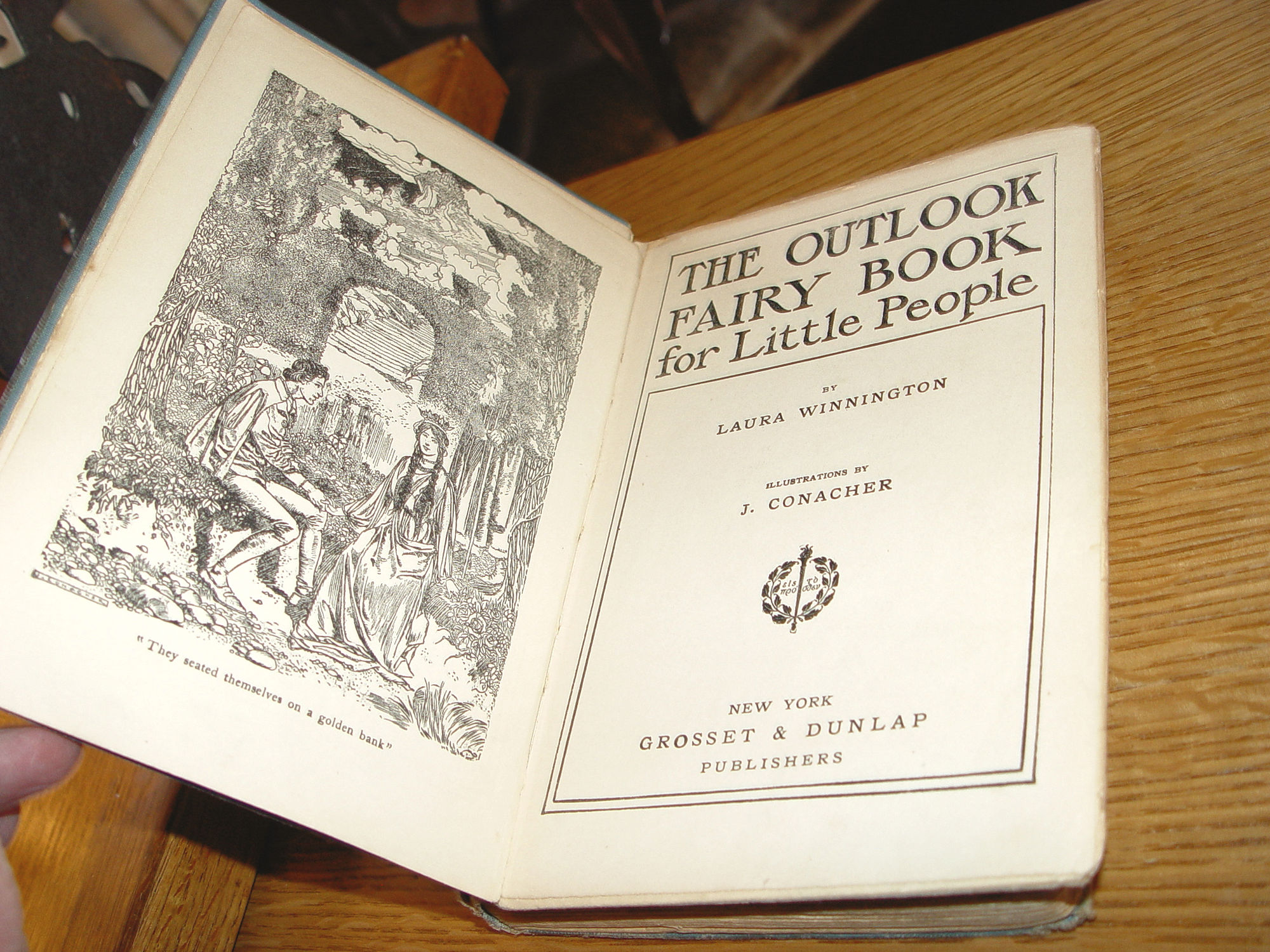 The Outlook Fairy Book for Little People
1907 by Laura Winnington, J. Conacher Illust.