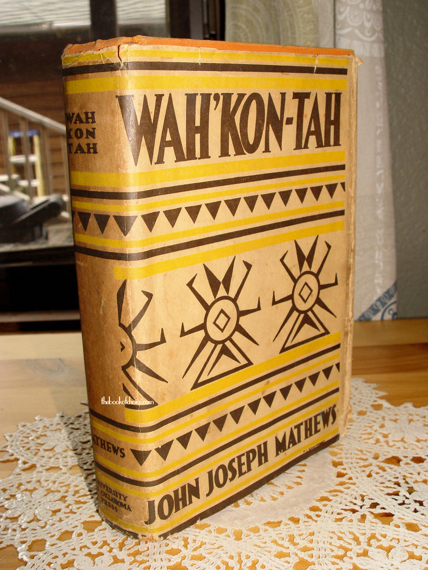 Wah'kon-tah: The
                        Osage and the White Man's Road 1932 John J
                        Mathews