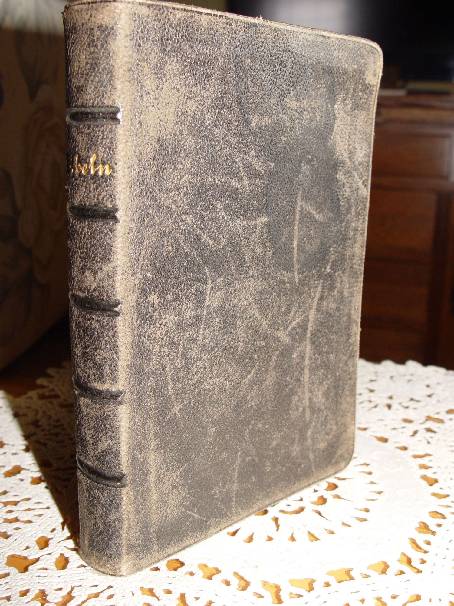 1905 Leather
                        Bible; Bibeln eller Den Heliga Skrift;
                        Stockholm