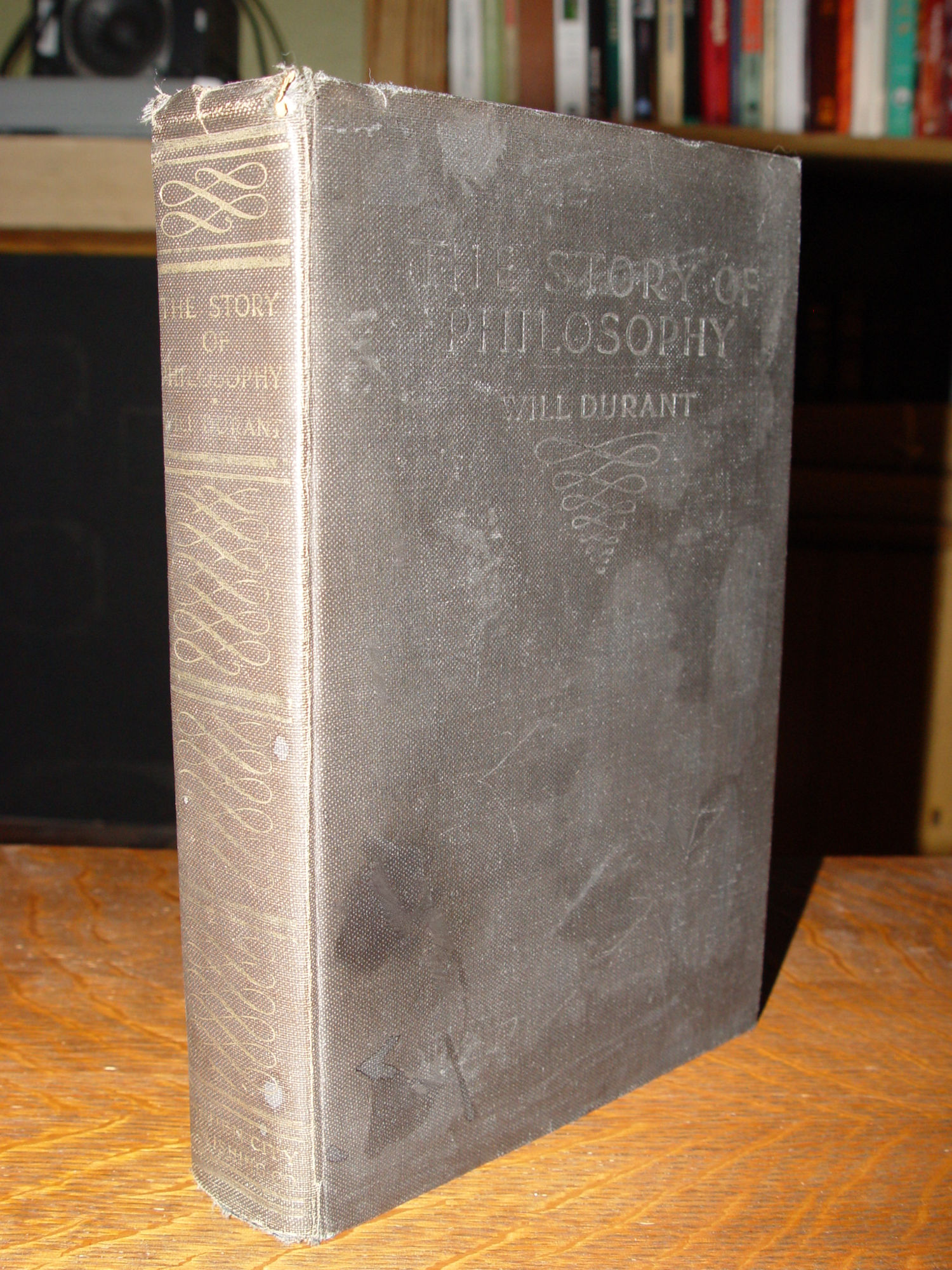 The Story of
                        Philosophy: The Lives and Opinions of the
                        Greater Philosophers 1927 Will Durant