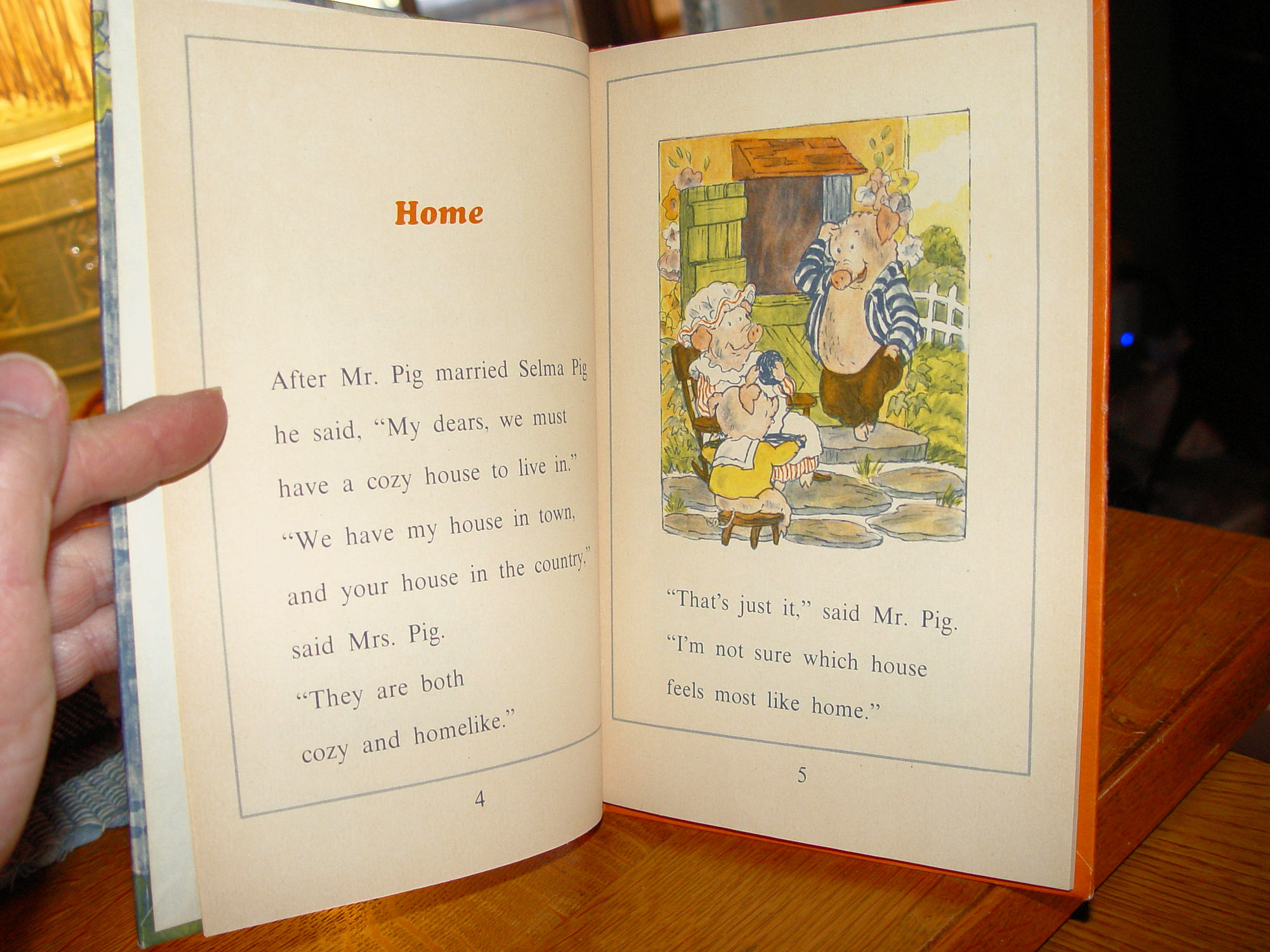 Mr. Pig and Family by Lillian Hoban -
1980 First Ed. Children's Book