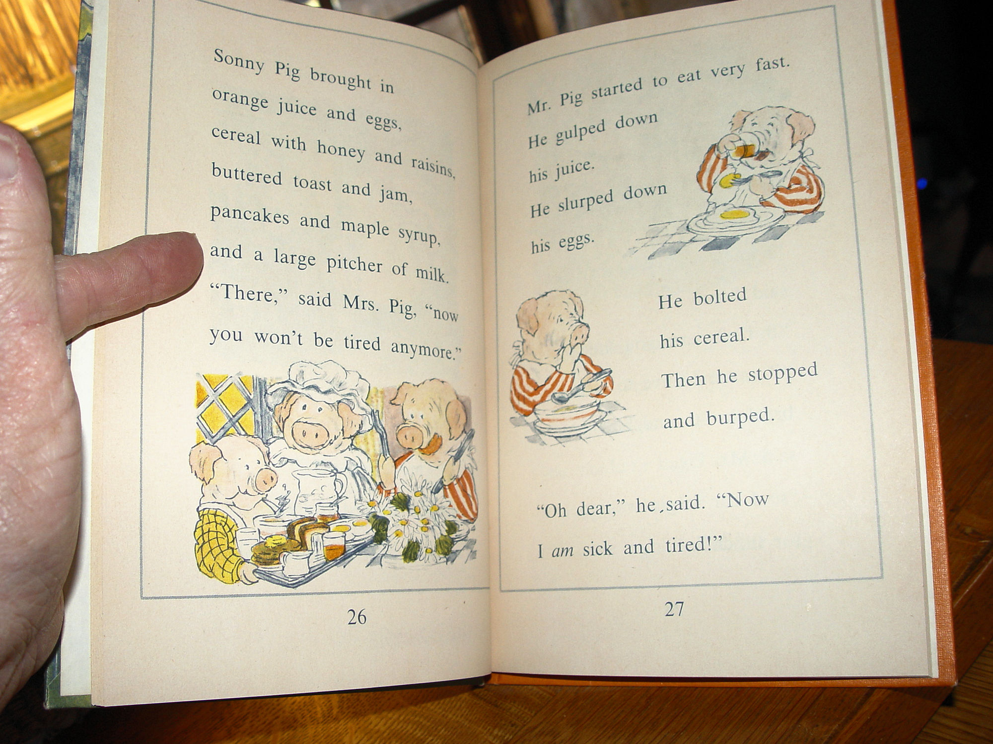 Mr. Pig and Family by Lillian Hoban -
1980 First Ed. Children's Book