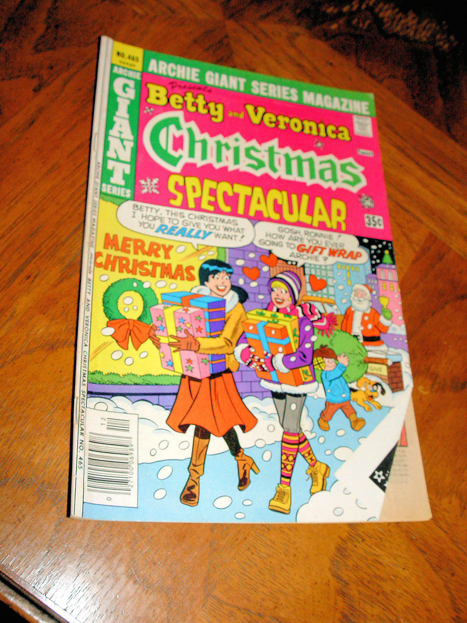 Archie Giant
                        Series: Betty and Veronica (Christmas
                        Spectacular) # 465