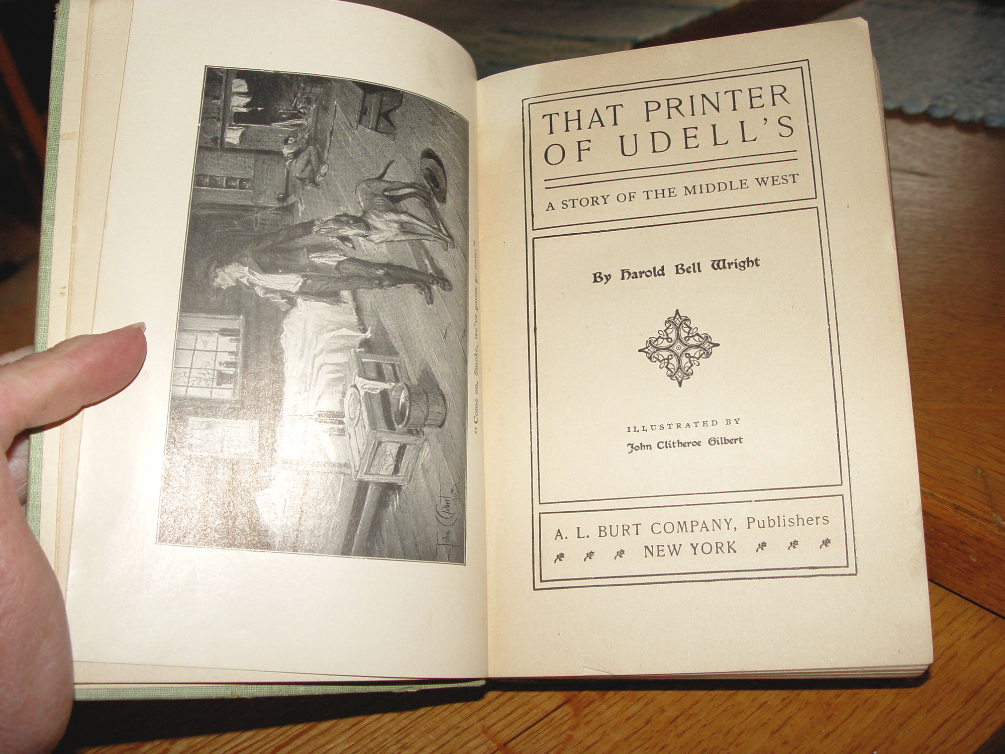 That Printer of Udell's: A Story of the
Middle West by Harold Bell Wright 1902