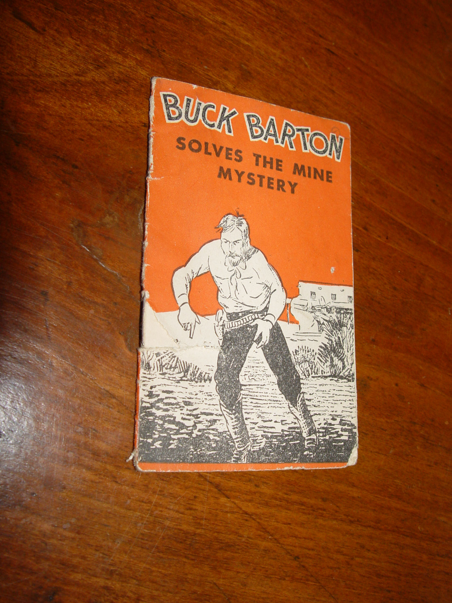 BUCK BARTON
                        Solves the Mine Mystery, Candy Bar Premium
                        Series 1, Vol. 7.